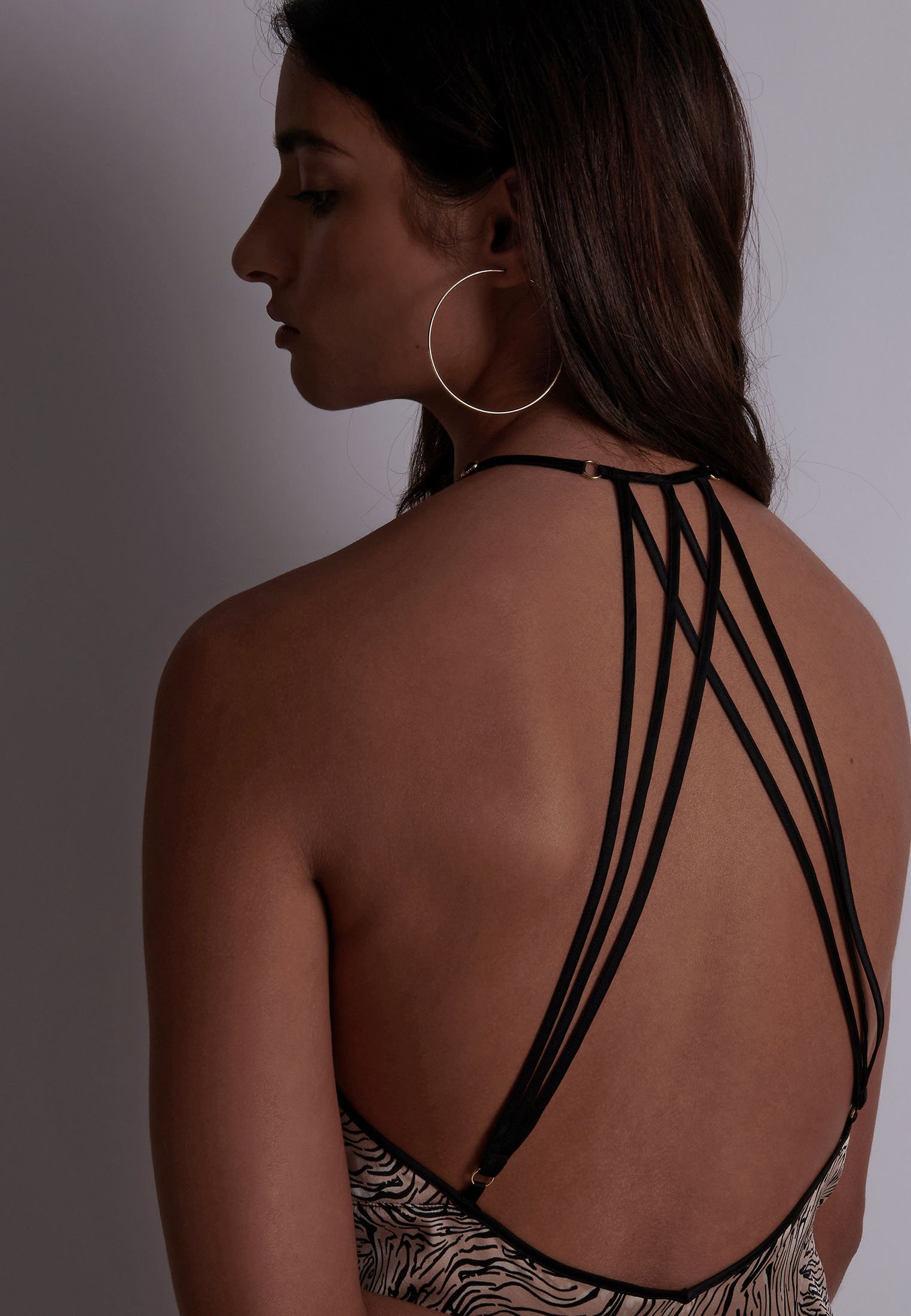 Strappy top AUBADE Beige