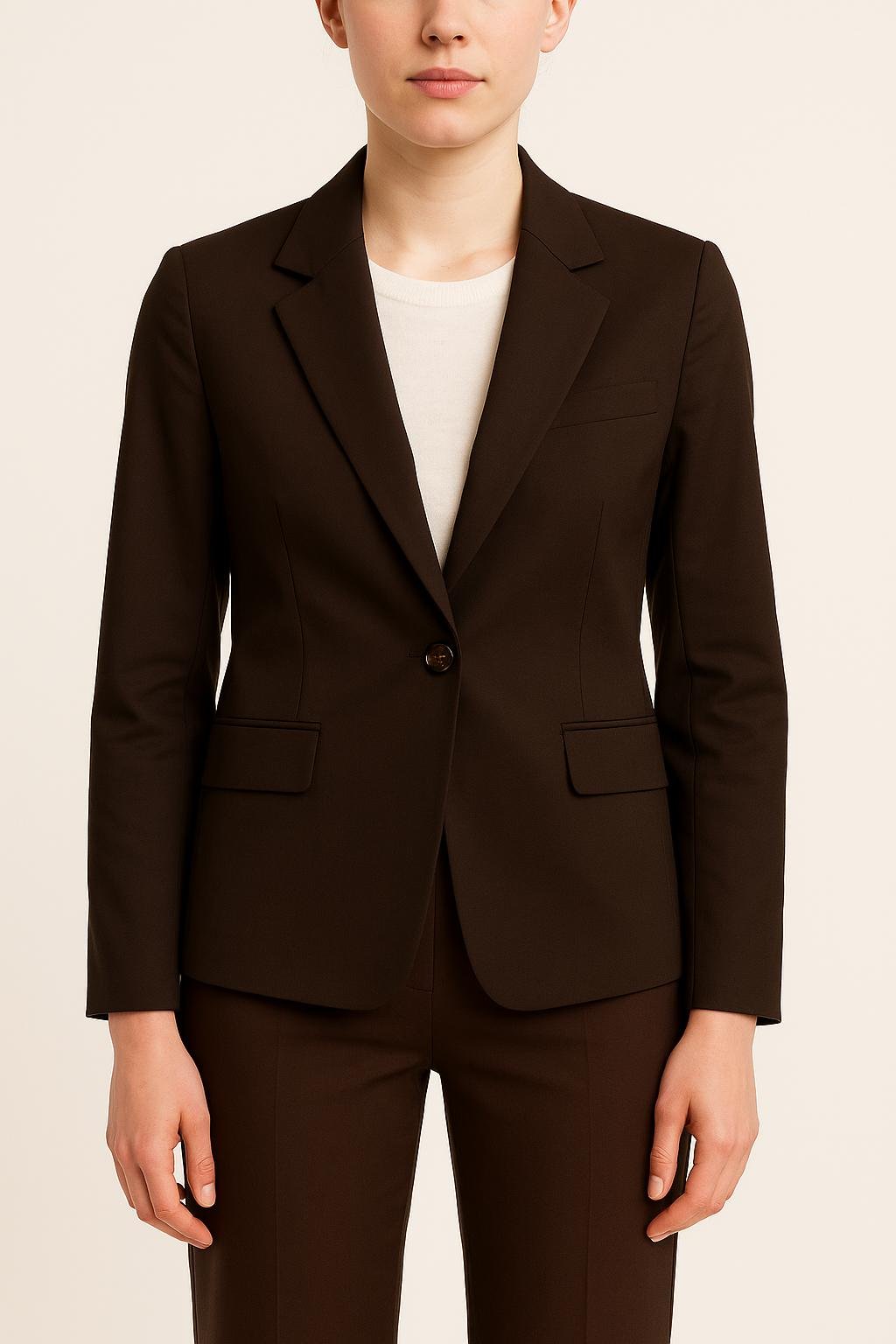 Chino trousers  TARA JARMON - Seconde Main Brown