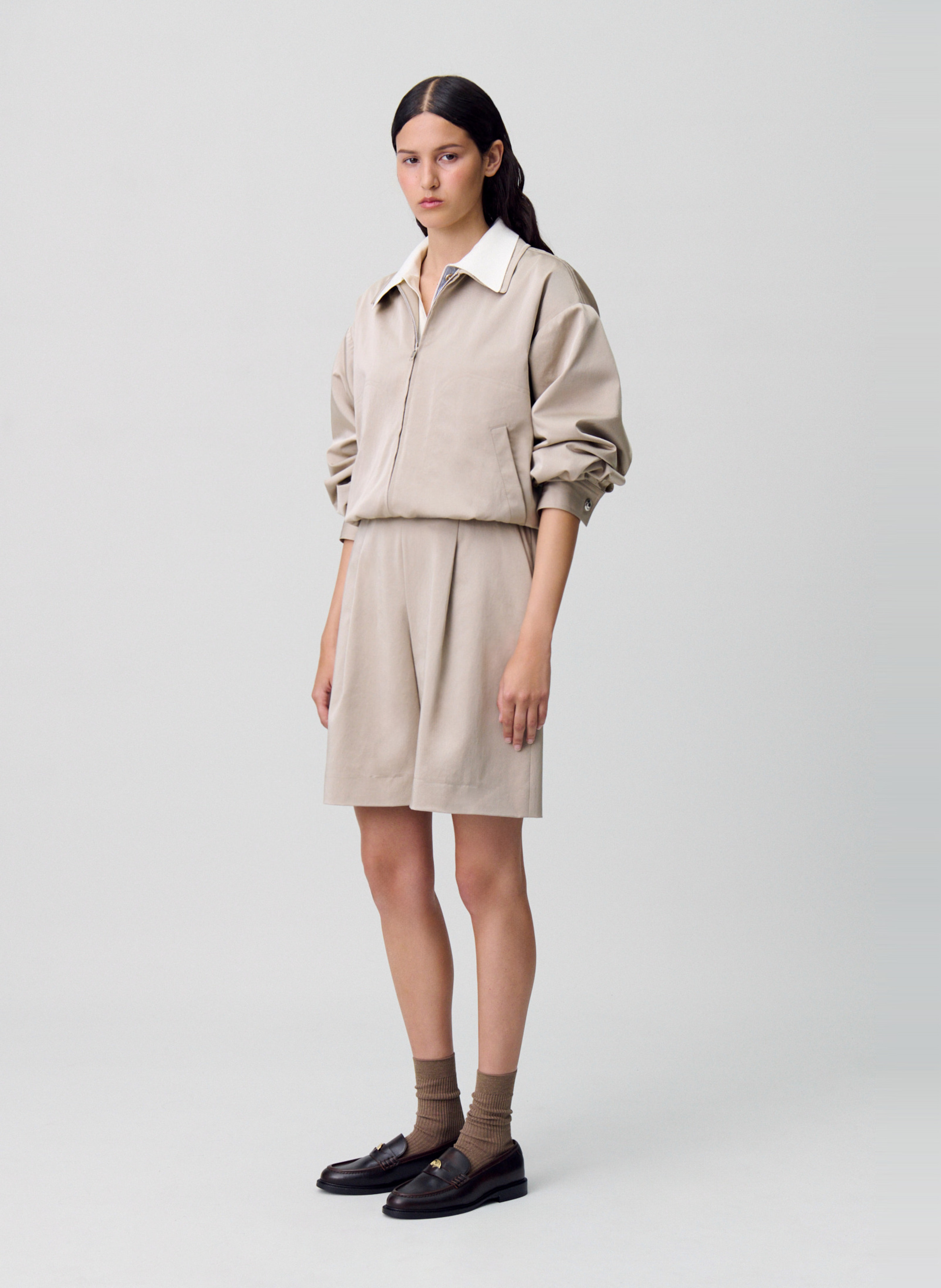 Shorts mit integriertem Slip  CLAUDIE PIERLOT Beige