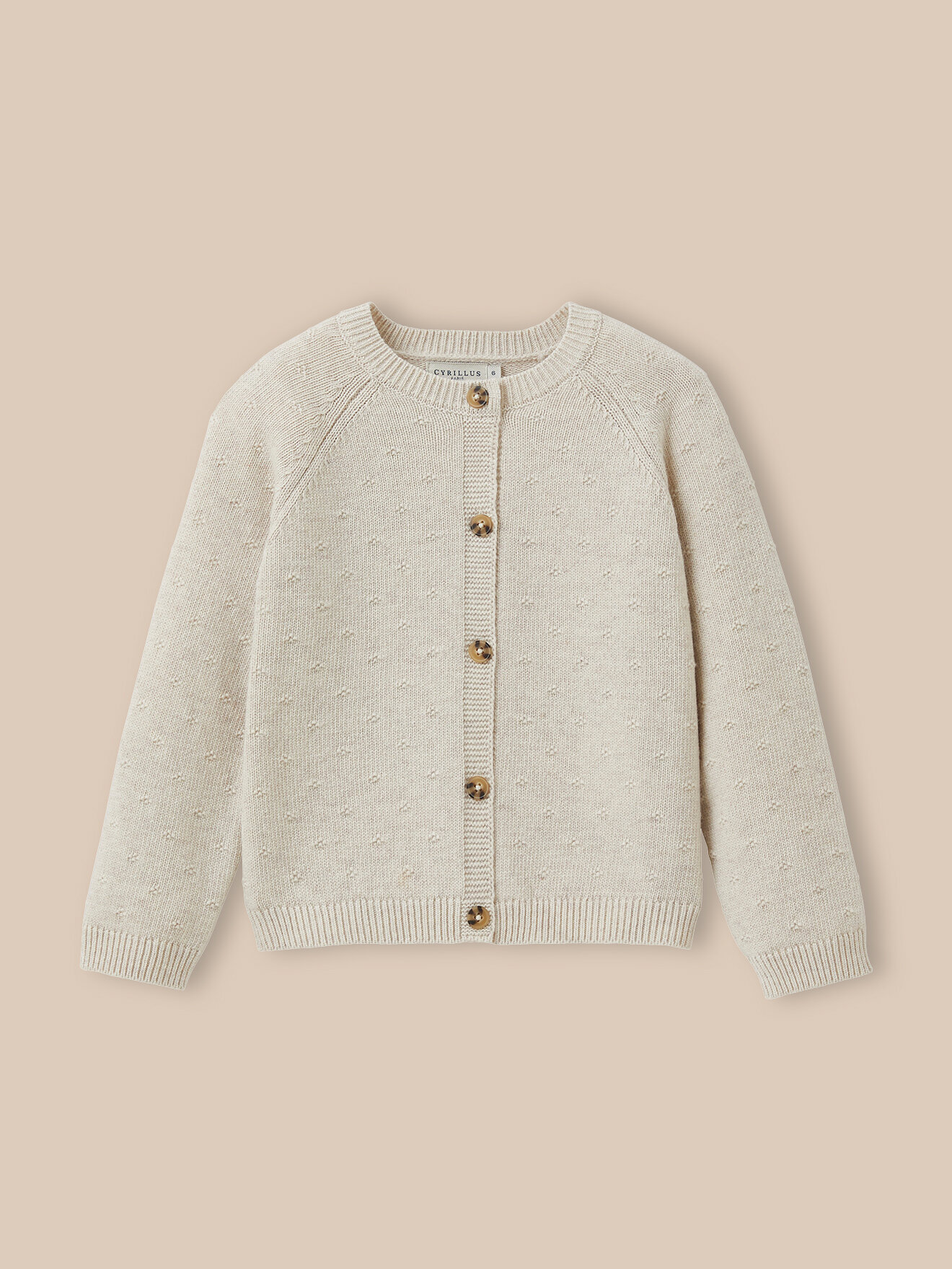 Stylish knit cardigan CYRILLUS