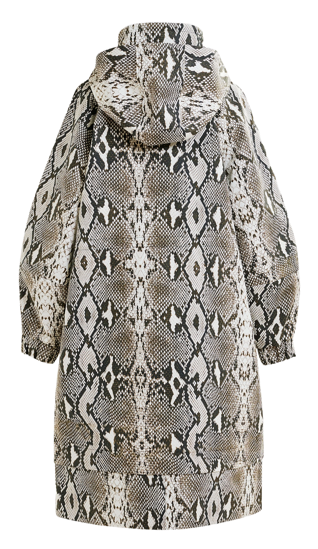 Parka col montant en coton ESSENTIEL ANTWERP Vert