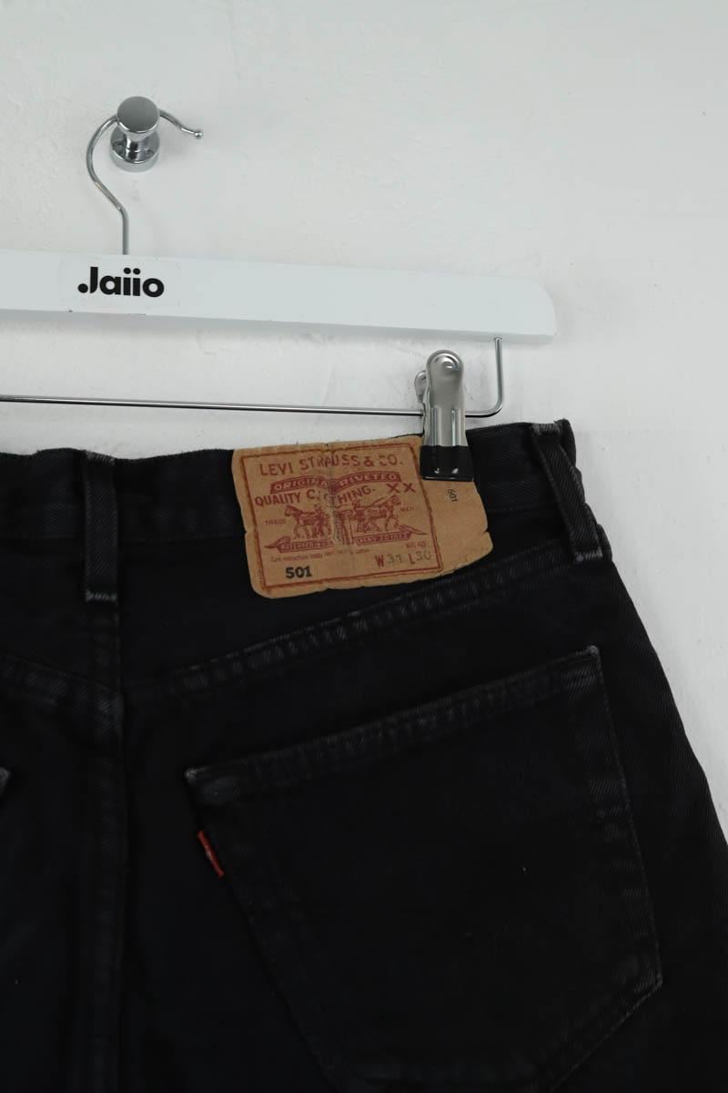 Cotton mini shorts LEVI'S - Seconde main Black