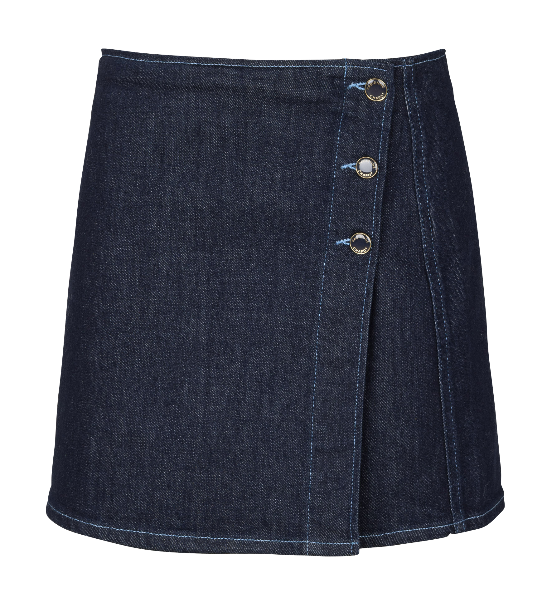 Kort jeansrokje FABIENNE CHAPOT Blauw
