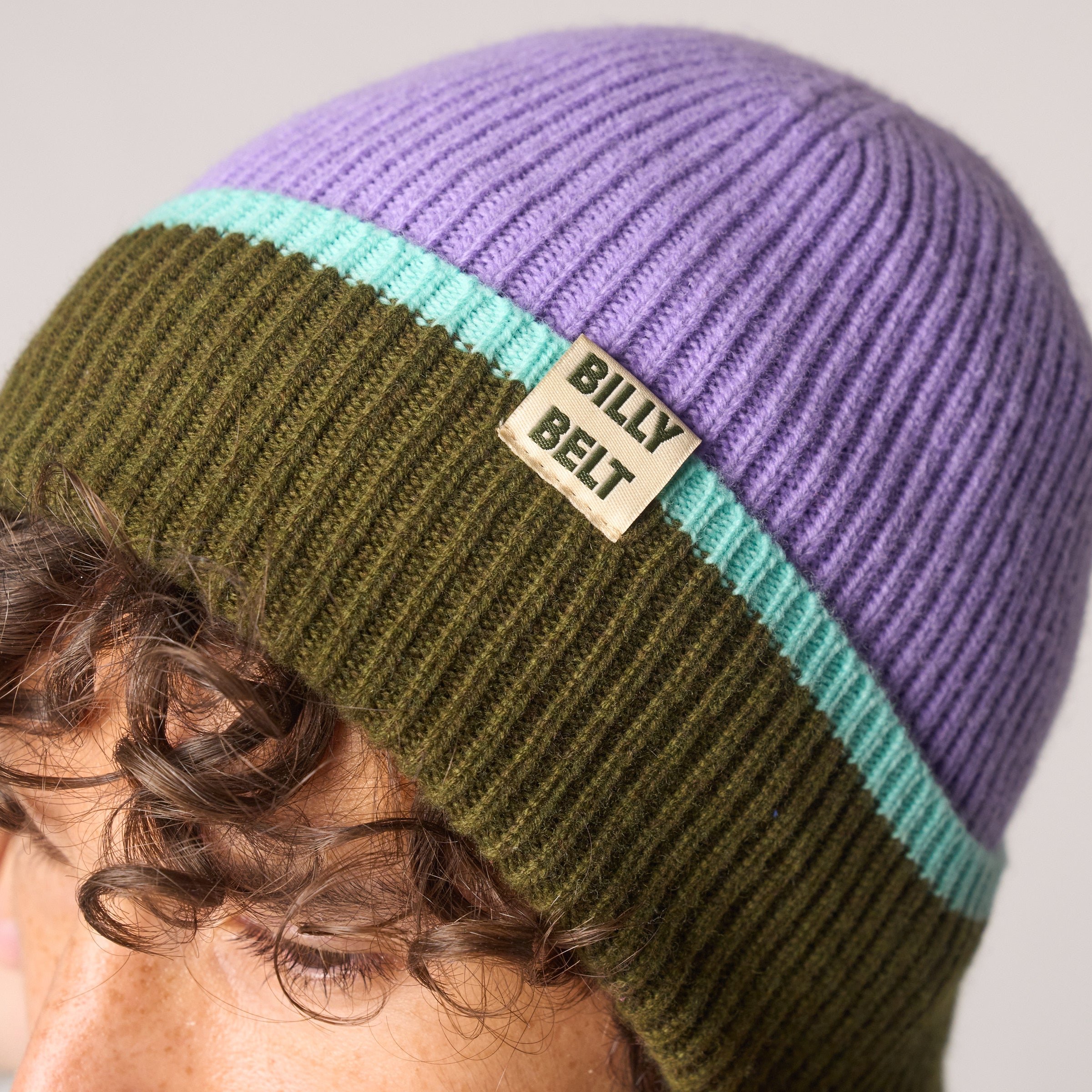 Low-cut loose-fit dress BILLYBELT Purple