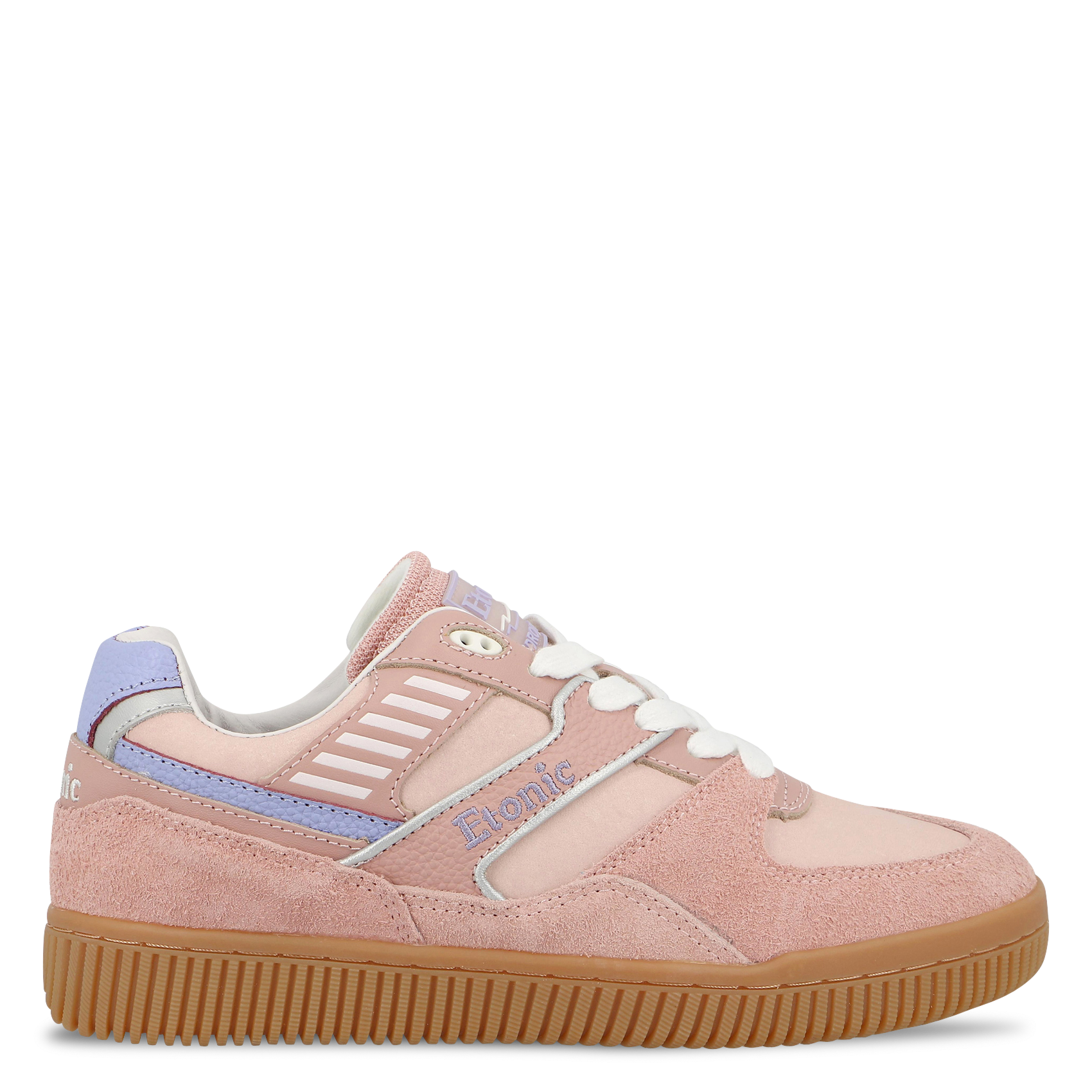 Baskets basses en cuir ETONIC Rose