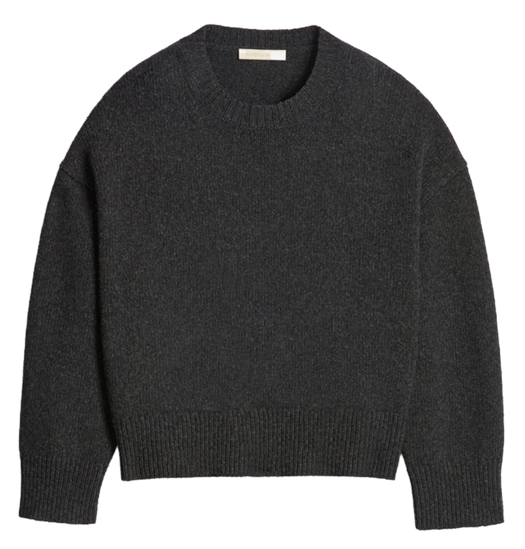 Abidjan wool round-neck sweater VANESSA BRUNO Grey