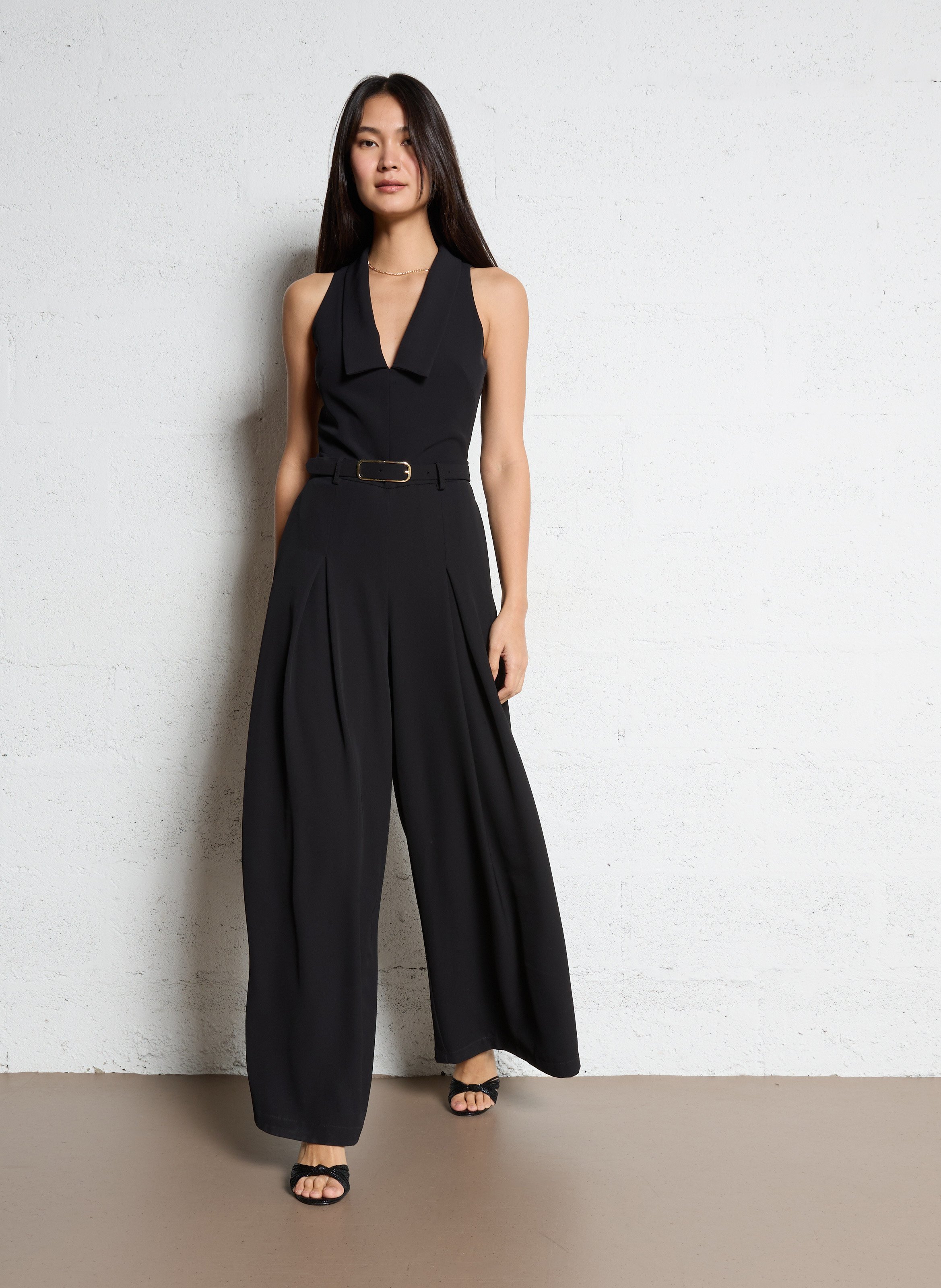 Combinaison palazzo IMPERIAL Noir