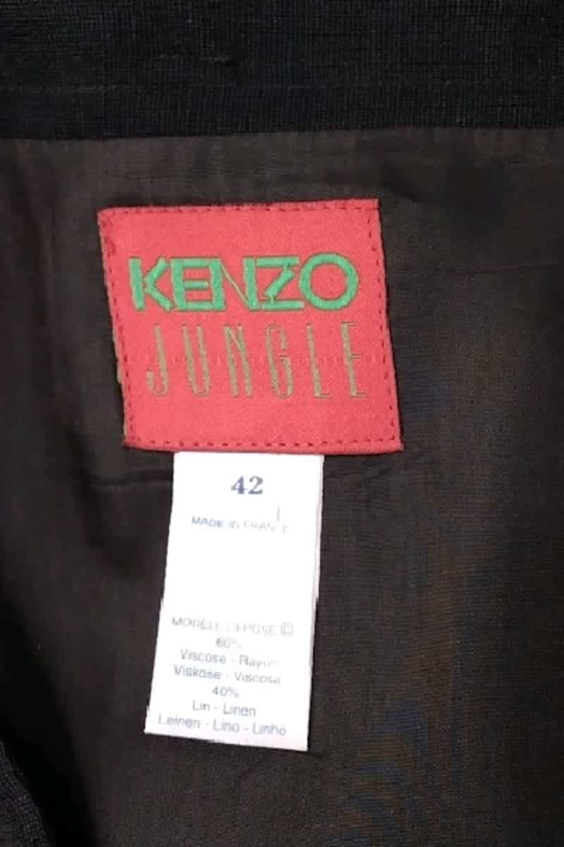 Skirt KENZO - SECONDE MAIN Black