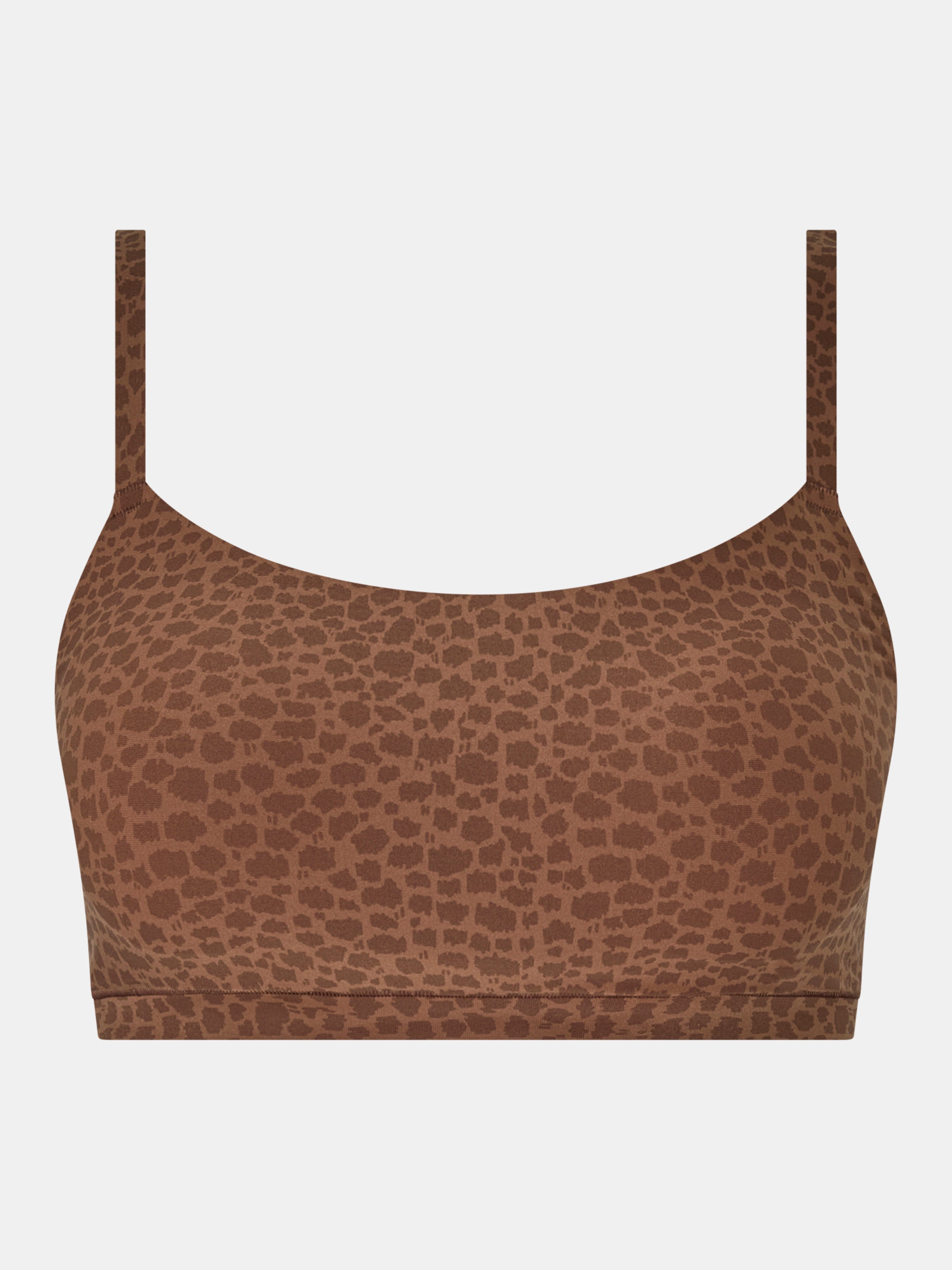 Bralette with cups Brown
