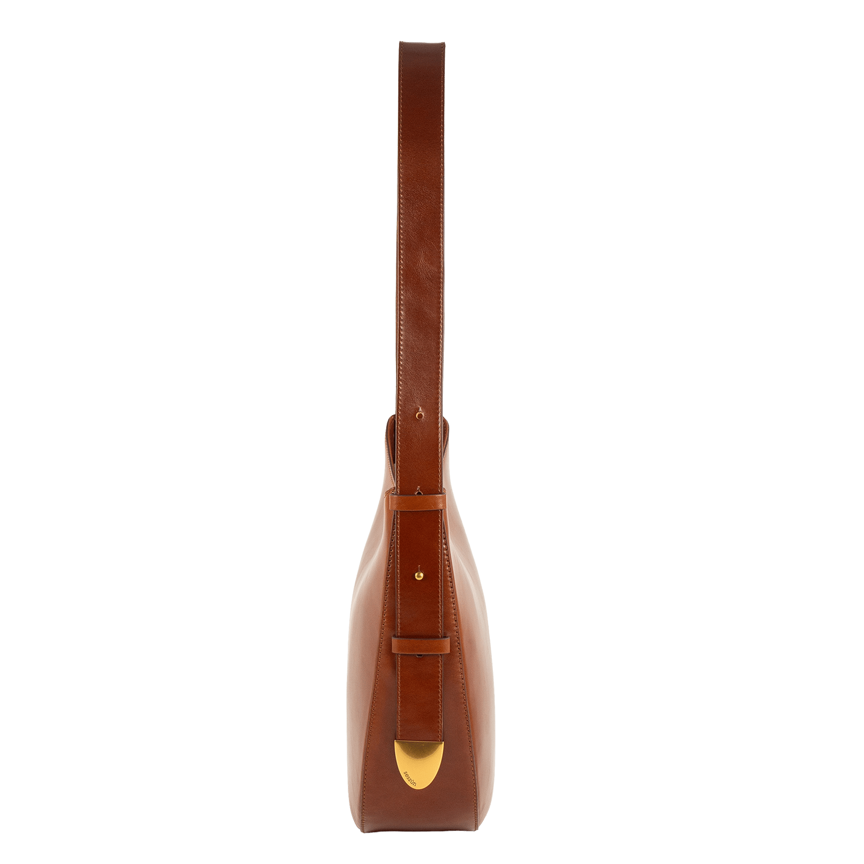 Hobo-Tasche aus Leder SESSUN Braun