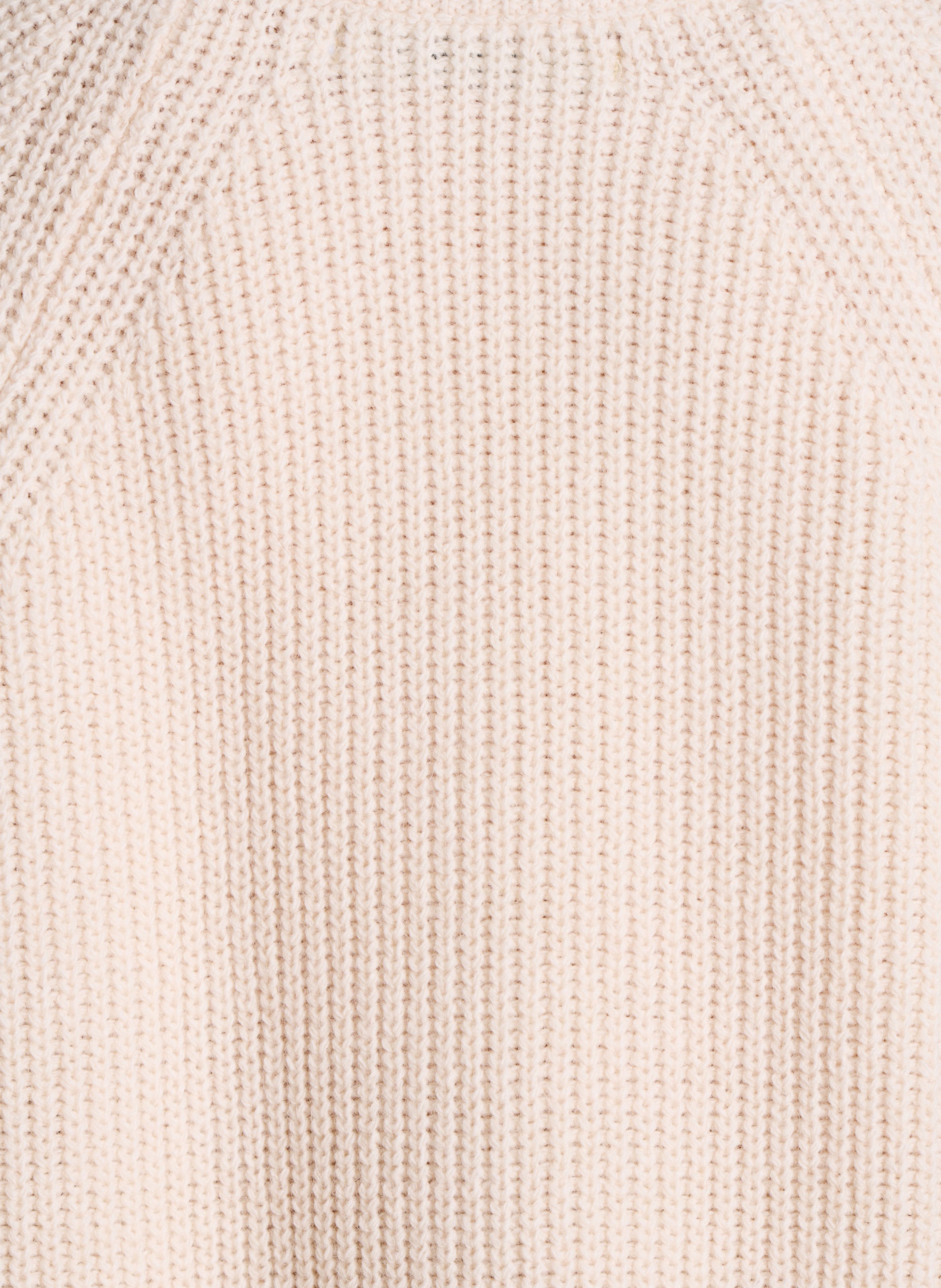 Kurzärmliger Pullover mit Rundhalsausschnitt LA FEE MARABOUTEE Weiss