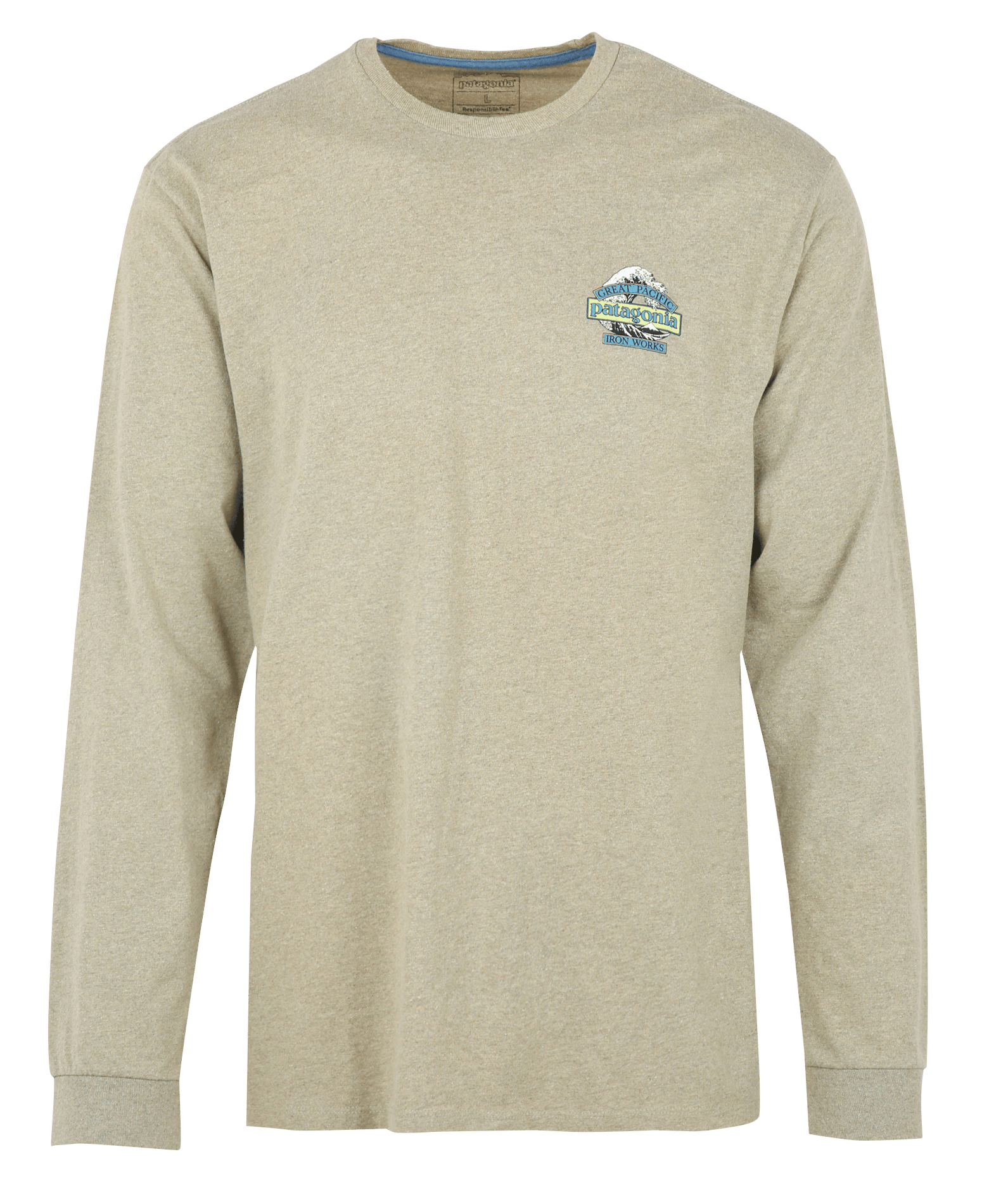 Straight recycled cotton-blend round-neck T-shirt PATAGONIA