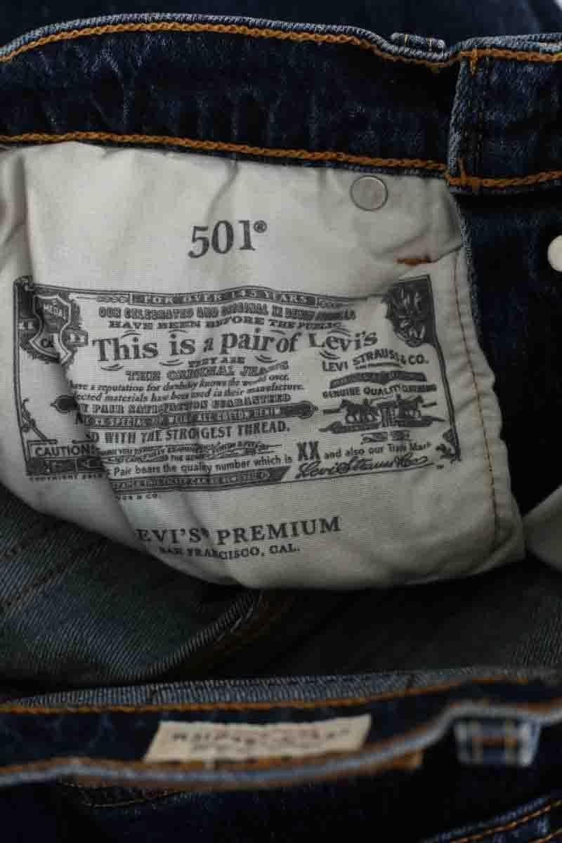 - Straight-leg jeans
- 5 pockets
- Straight cut
- Faded effect LEVI'S - Seconde main Blue