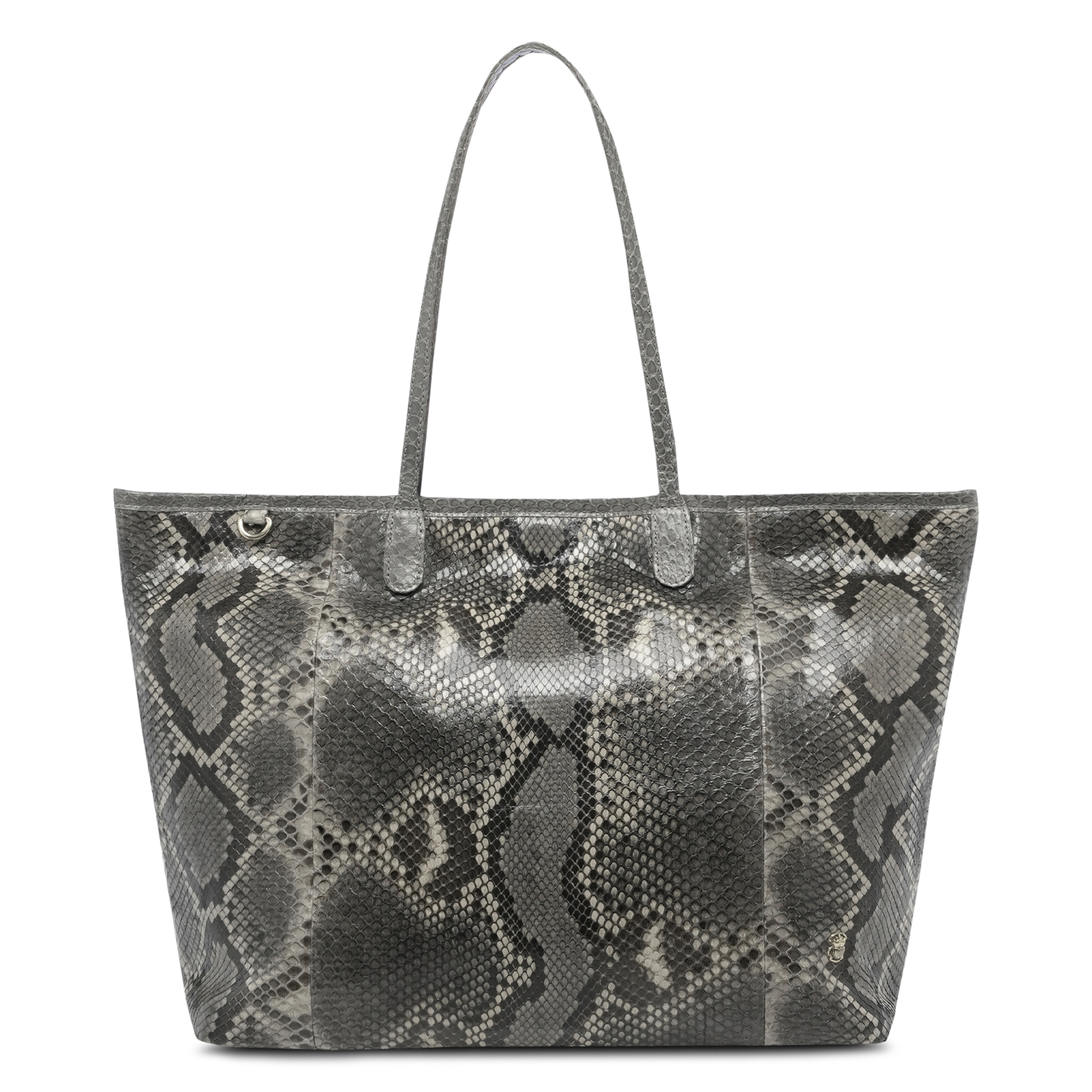 Ledershopper mit Print CLARIS VIROT Mehrfarbig