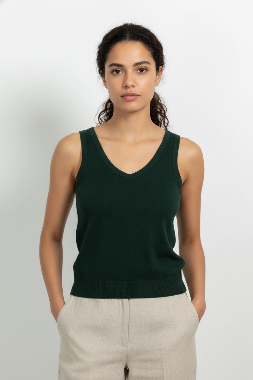 Top & tank top AGNES B. - Seconde Main Green
