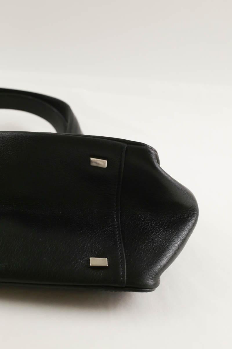 Handbag BOSS - SECONDE MAIN Black