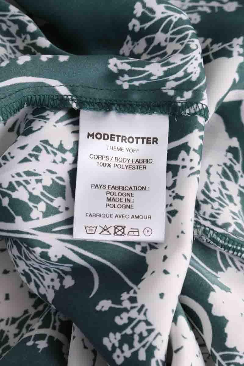 Blouse MODETROTTER - Seconde Main Green