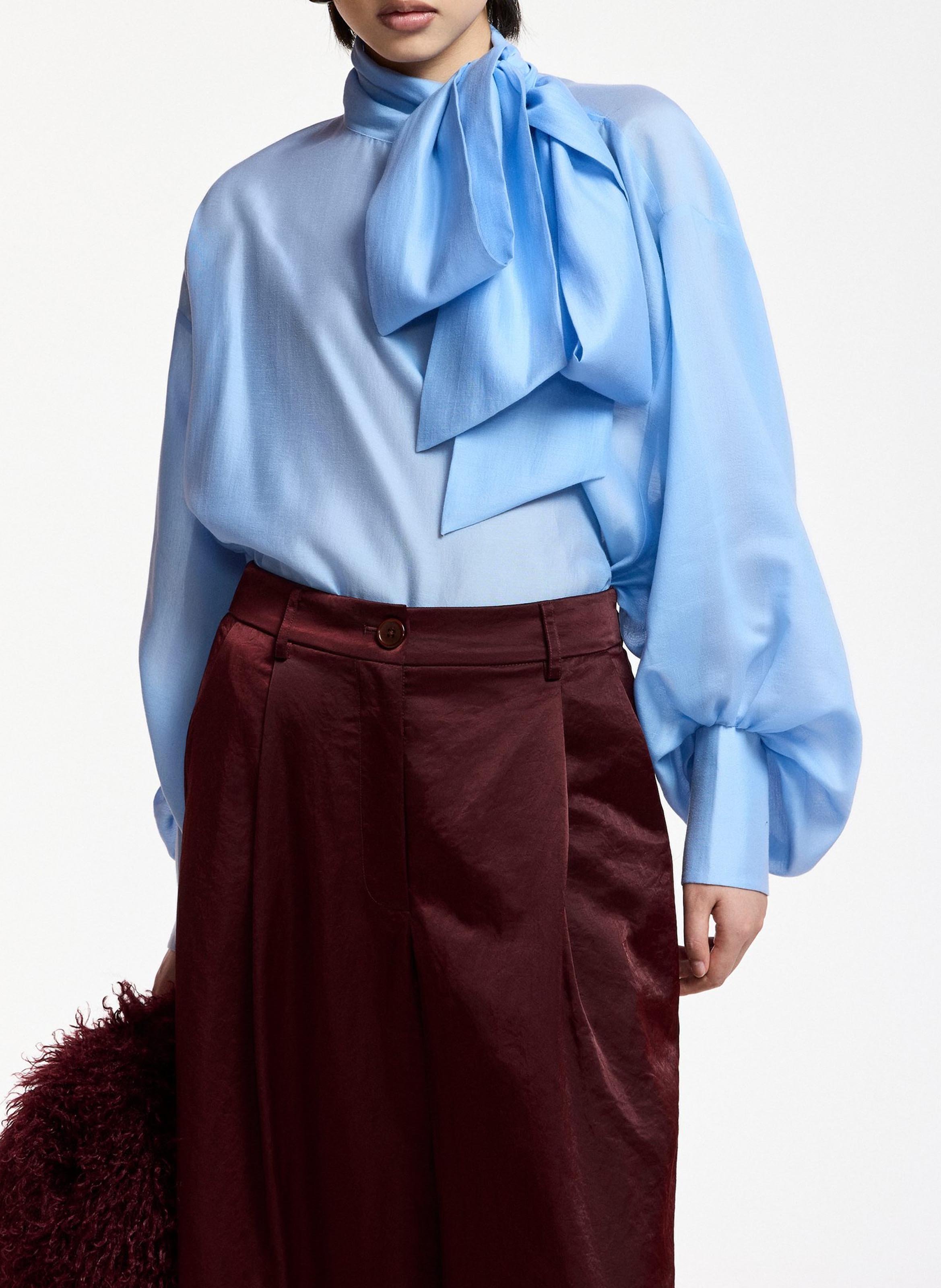 Bluse mit Schluppenkragen ESSENTIEL ANTWERP