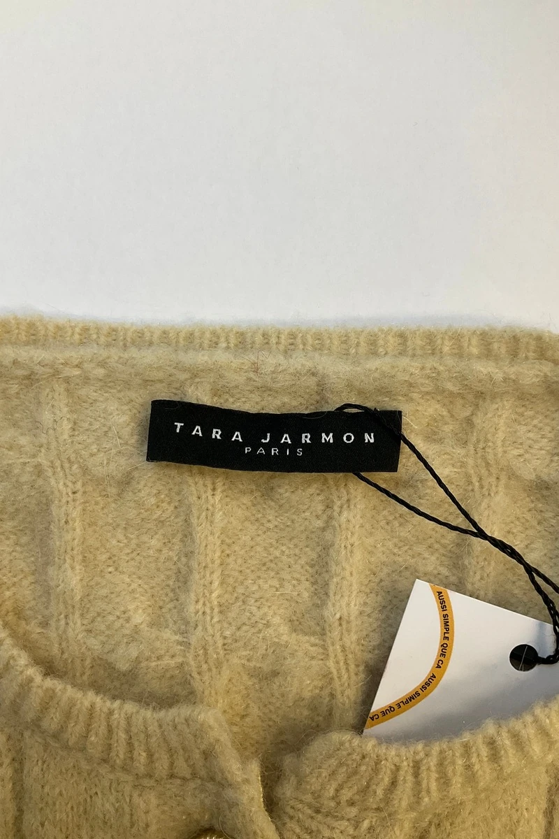 Cardigan TARA JARMON - Seconde Main Beige