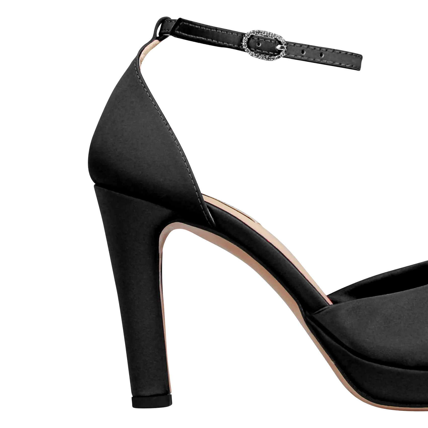 High-heeled sandals in blended cotton REPETTO Black