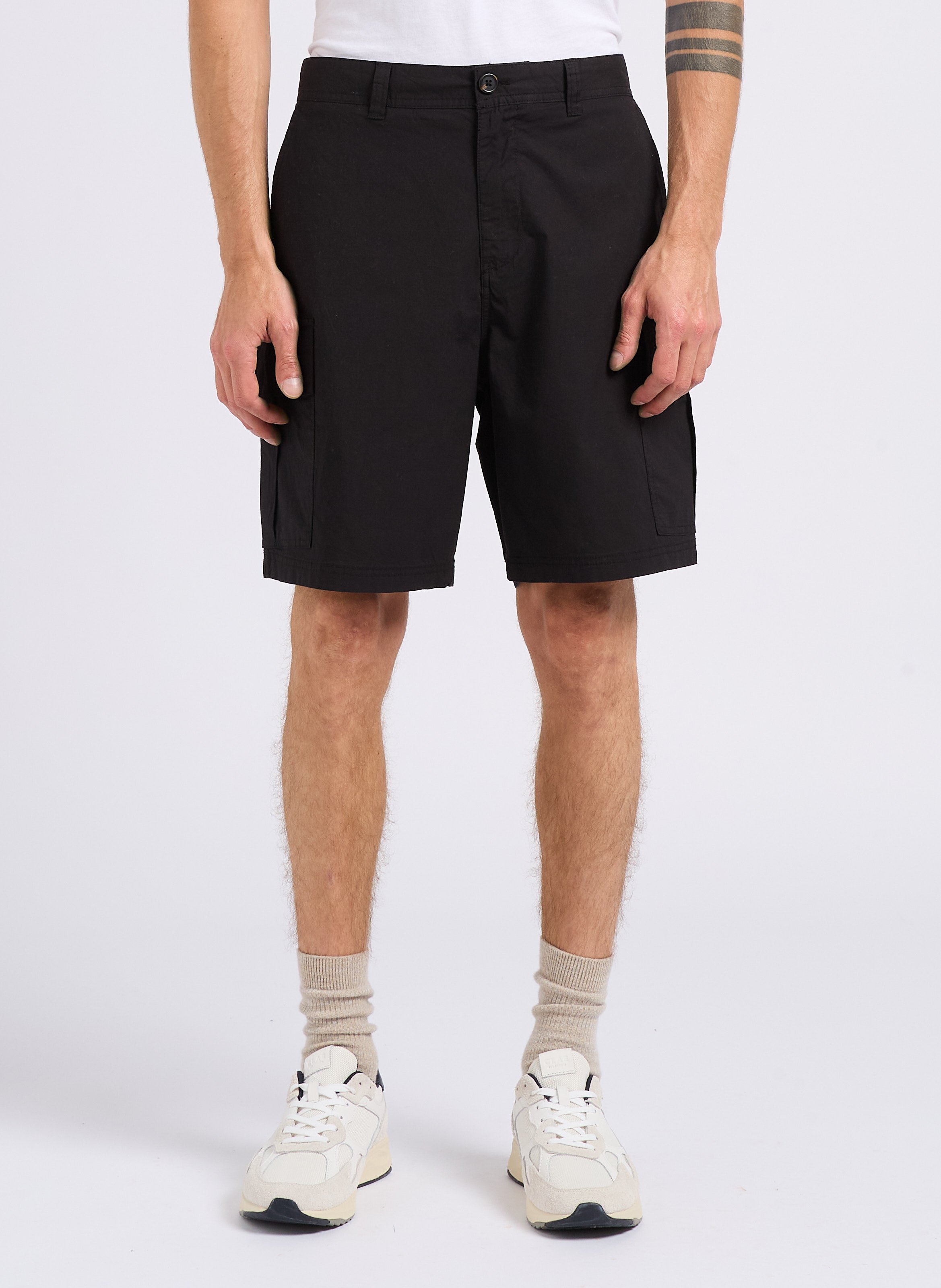 Cotton-blend cargo shorts SELECTED