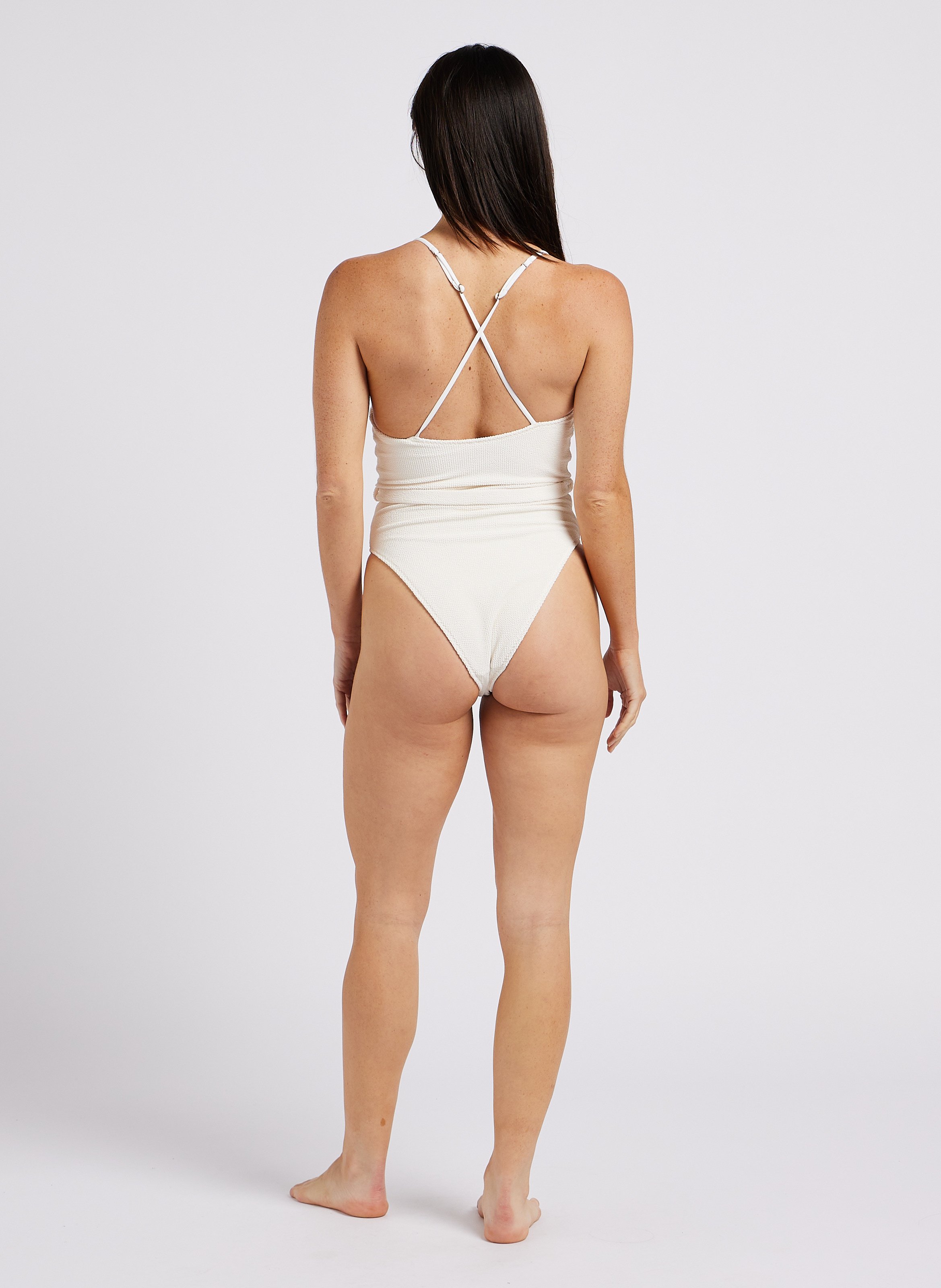 Maillot de bain 1 pièce LOVE STORIES Blanc