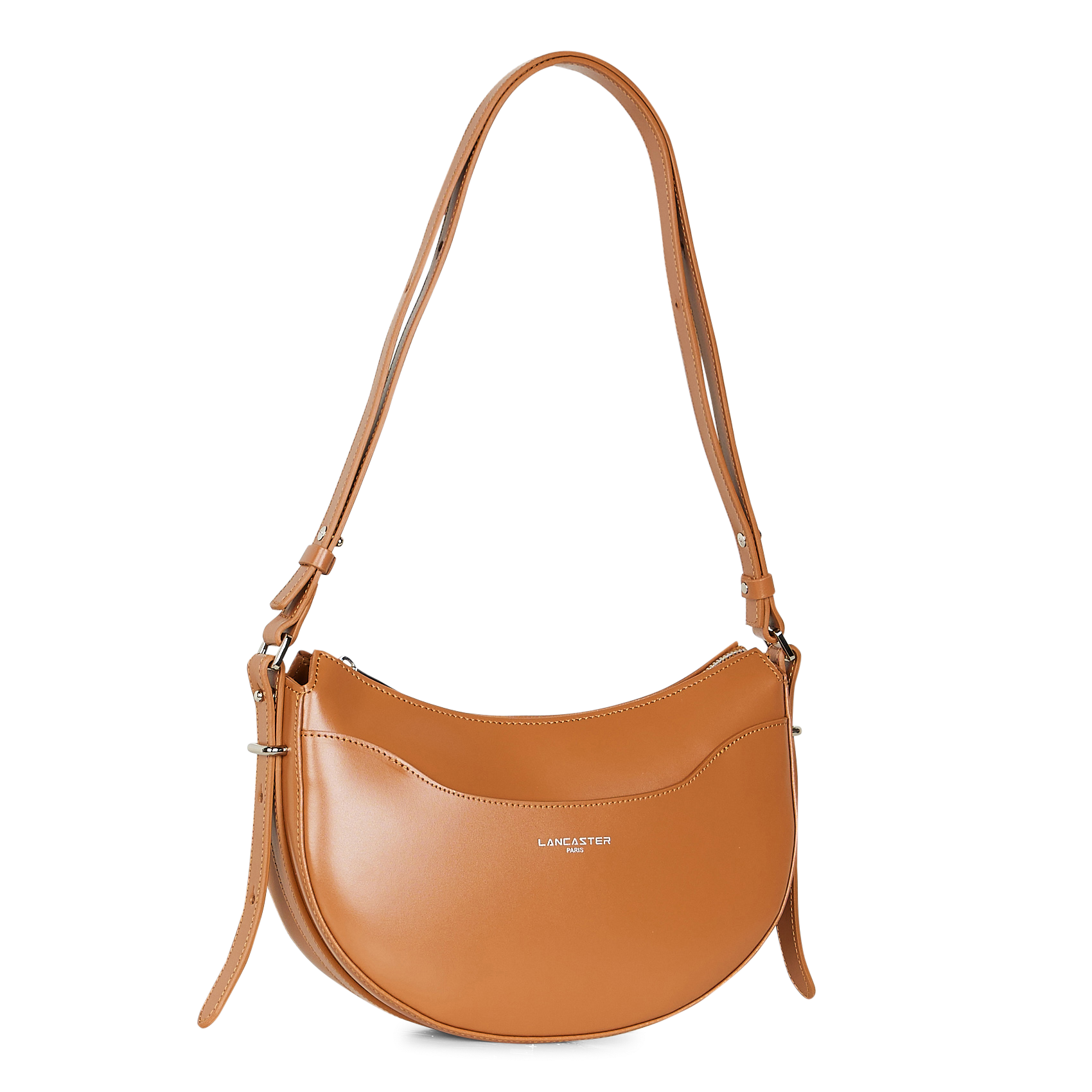 Umhängetasche aus Leder Braun