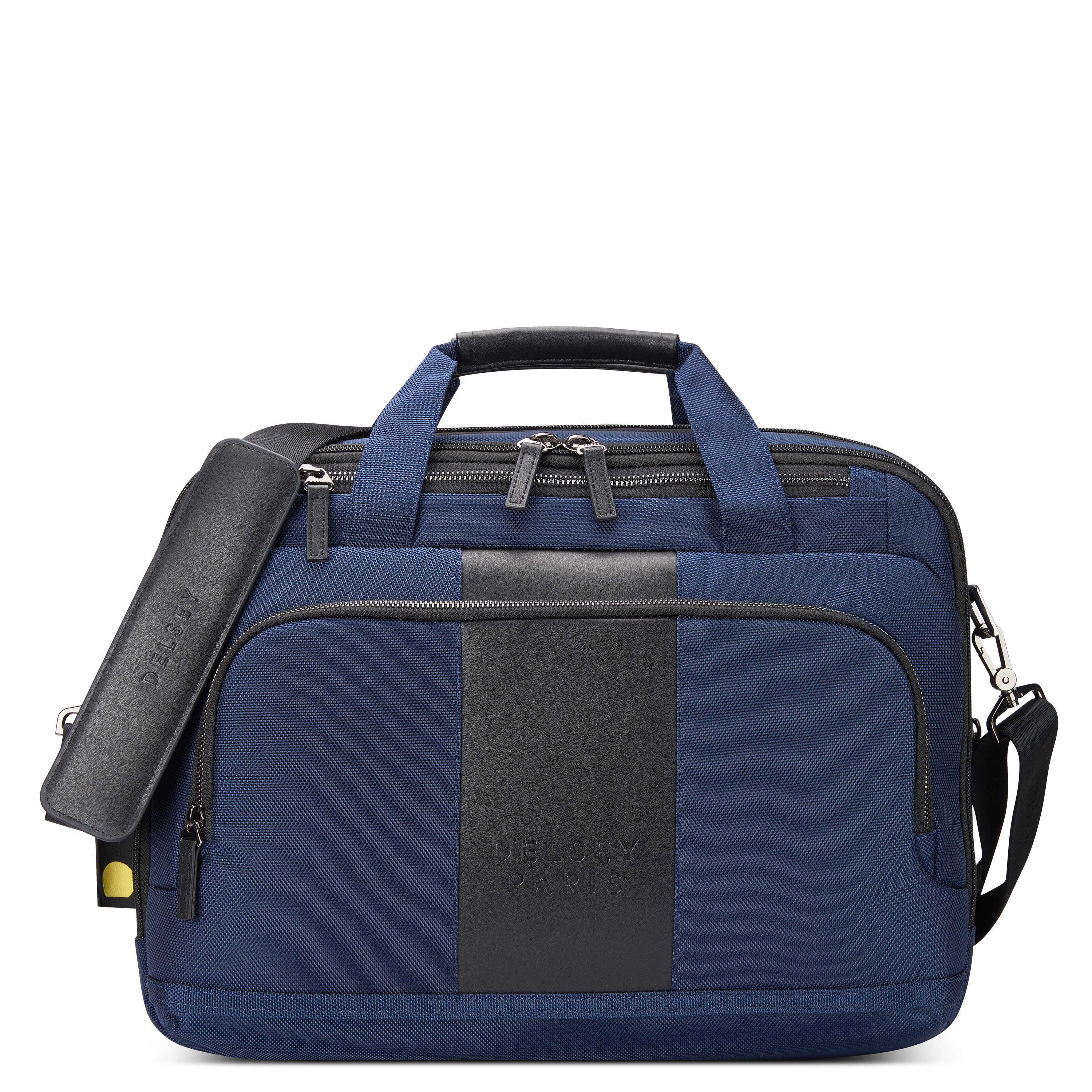Soft briefcase DELSEY PARIS Blue