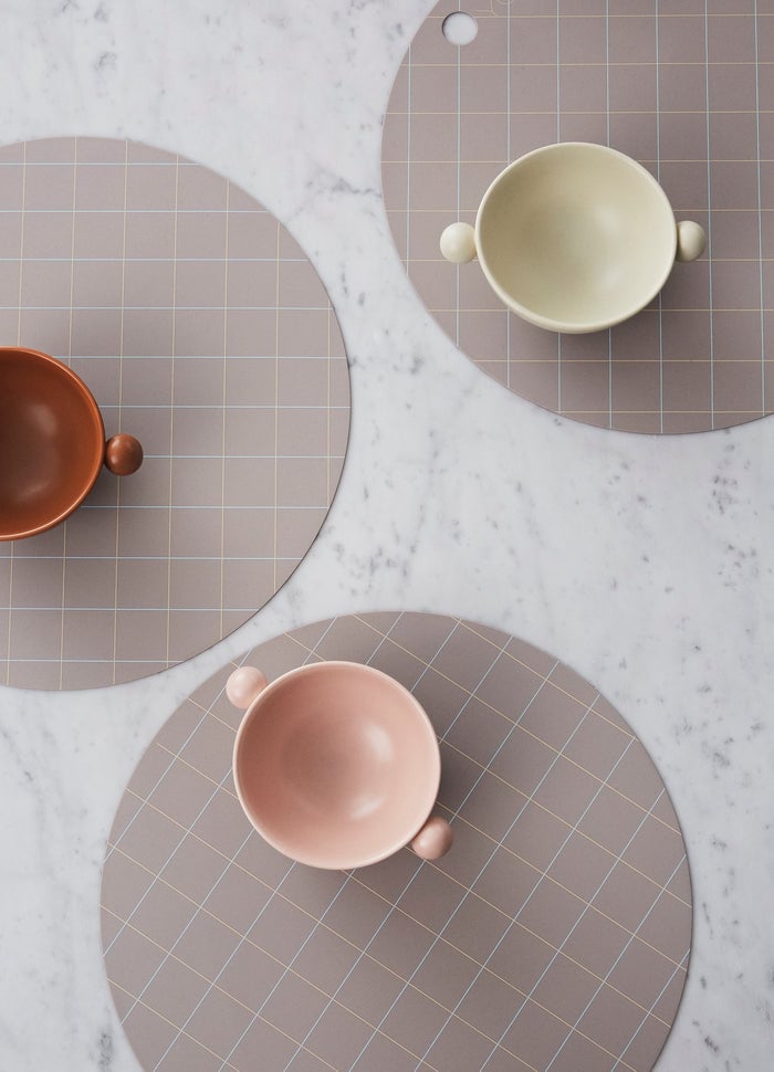 Stoneware bowl OYOY LIVING DESIGN Beige