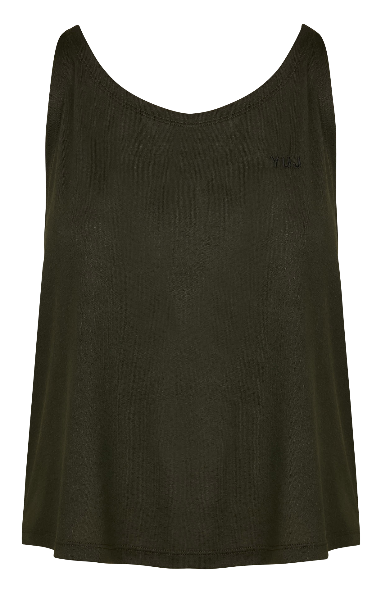 Open back sports tank top YUJ YOGA PARIS Khaki