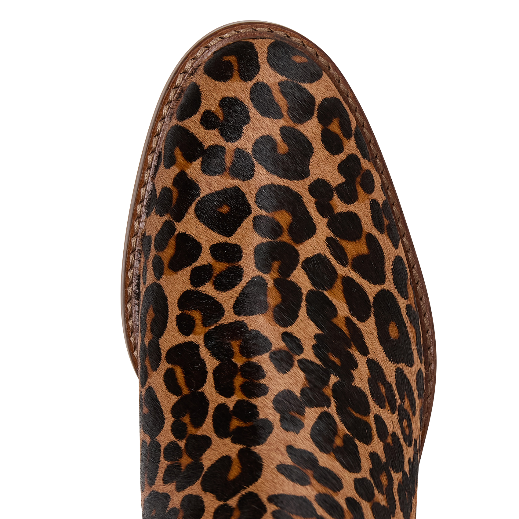 Bottines léopard en cuir BOCAGE Multicolore