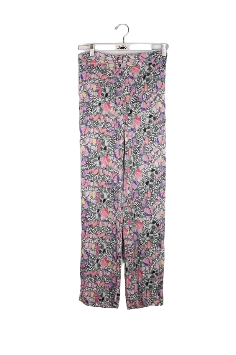 Wide leg pink trousers HEIMSTONE - Seconde Main Pink