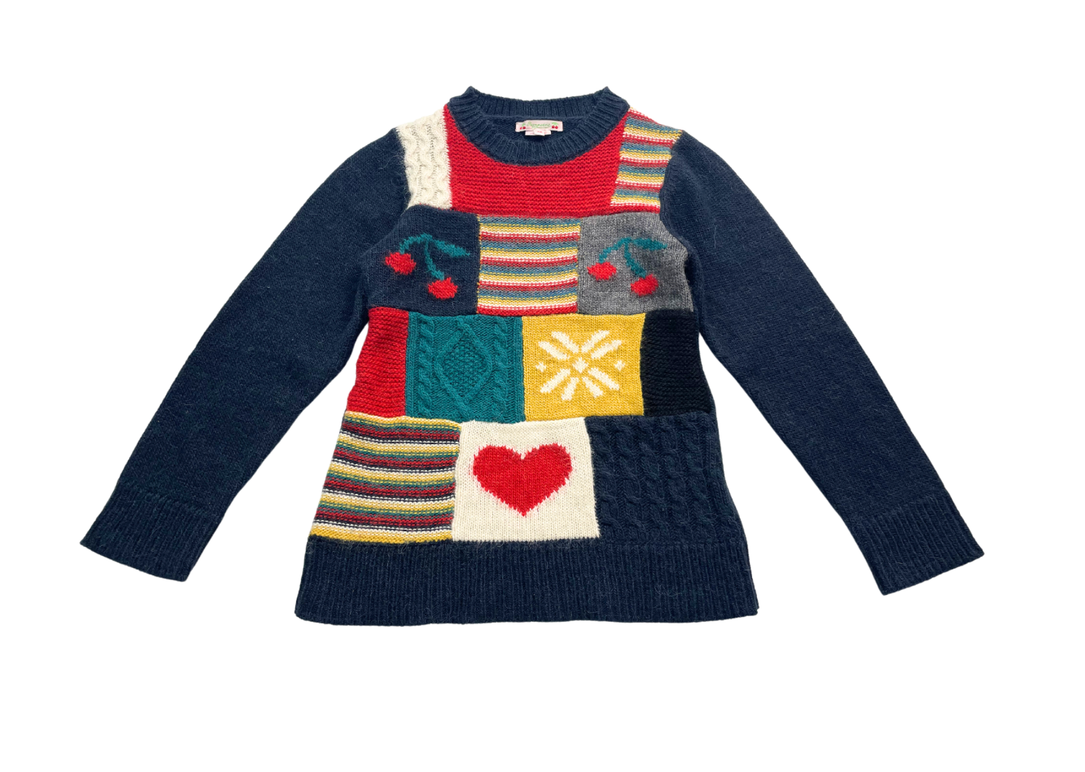 Multicolored child's sweater - 12 years BONPOINT - Seconde Main Multicolored