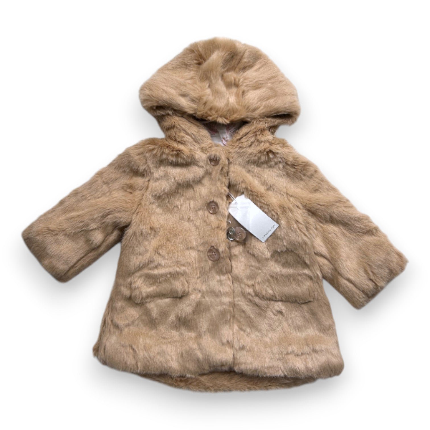 Pink baby coat - 6 months NATALYS - Seconde Main Pink