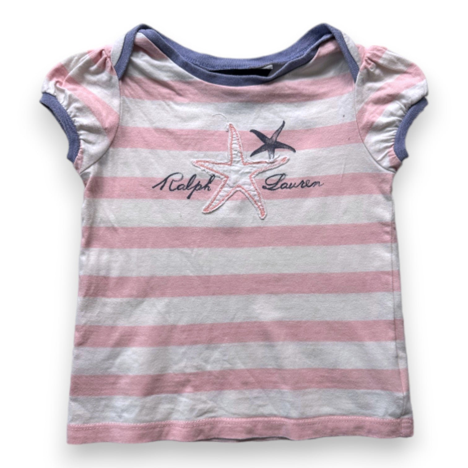 Pink Baby T-shirt - 18 months POLO RALPH LAUREN - Seconde Main Pink