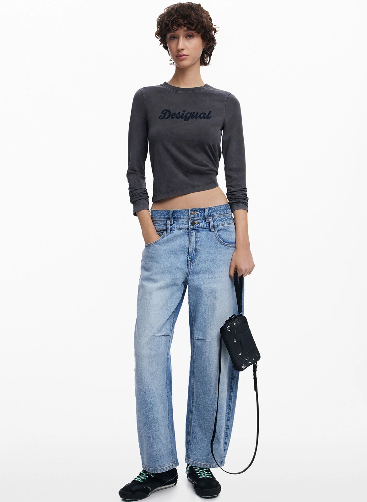 Sac bandoulière  DESIGUAL Noir