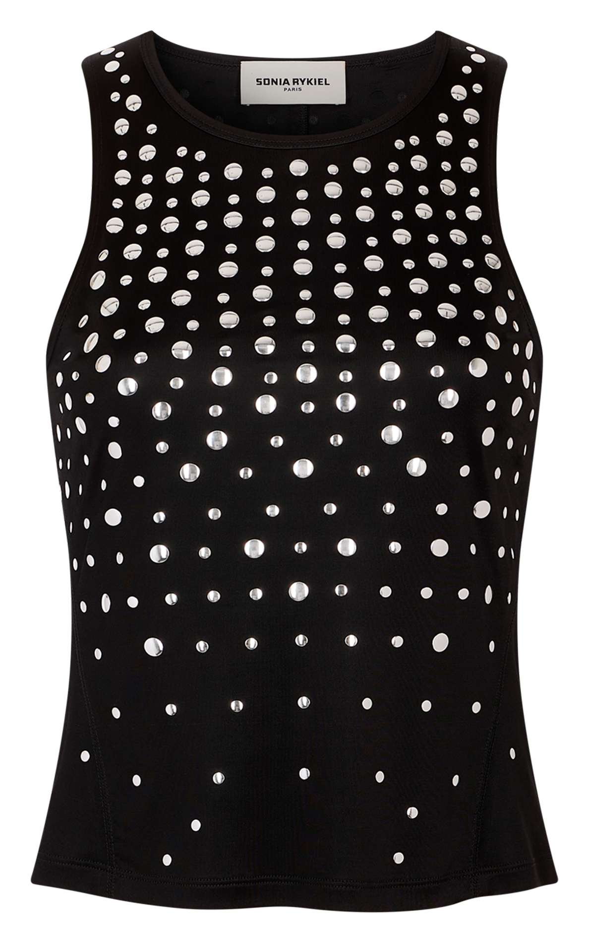 Fitted tank top SONIA RYKIEL Black