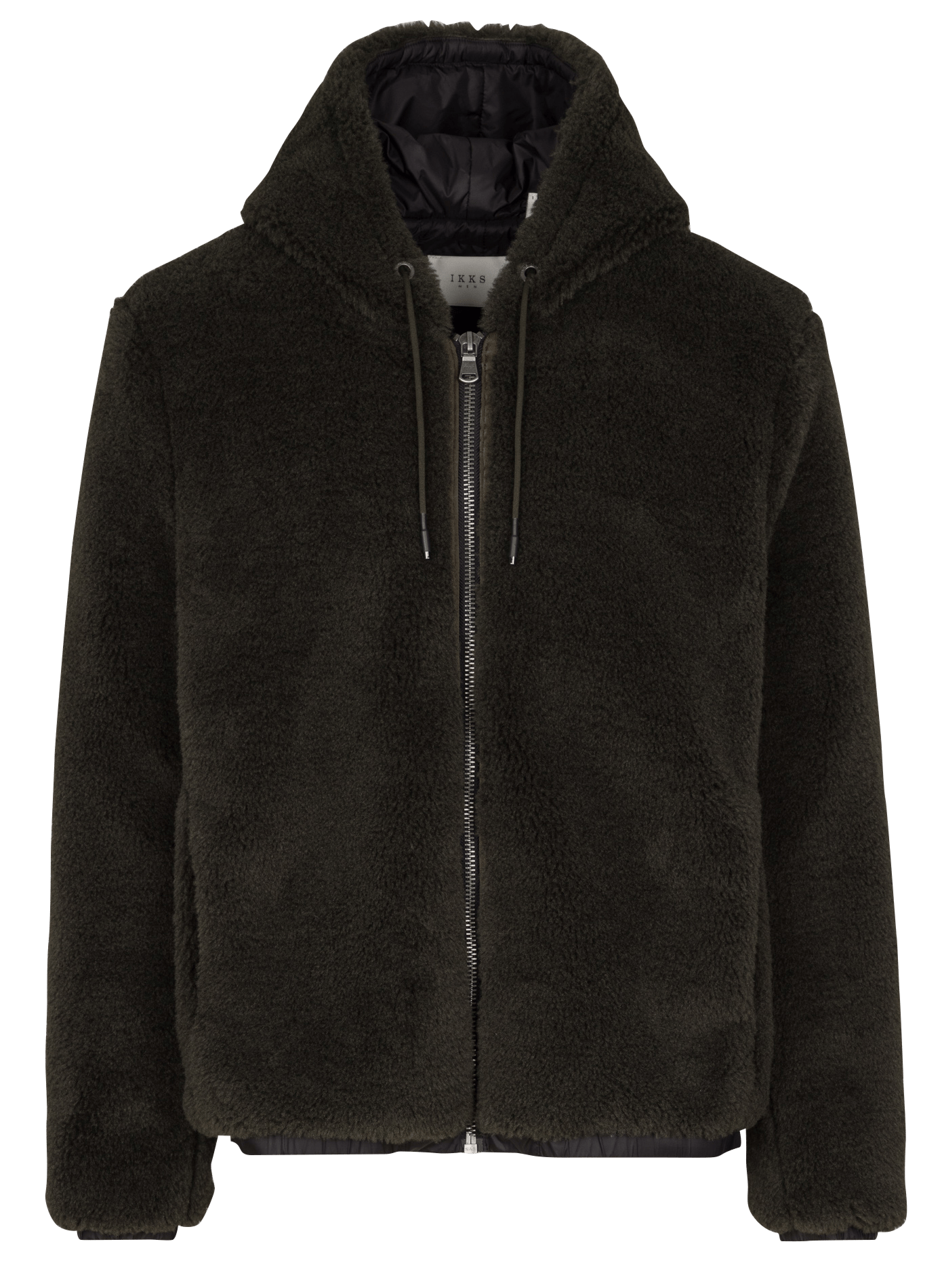 Doudoune à capuche oversize IKKS Kaki