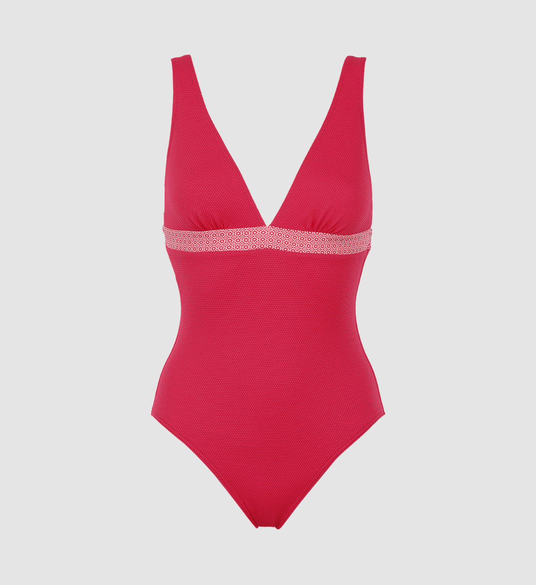 One-piece swimsuit - azulejos GILI'S Red