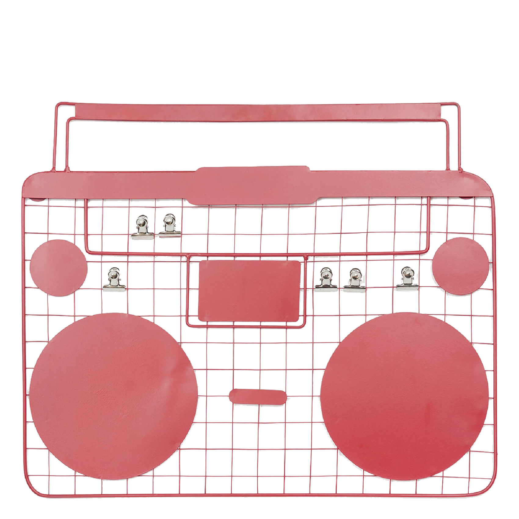 Porte-photos radio BONTON Rouge