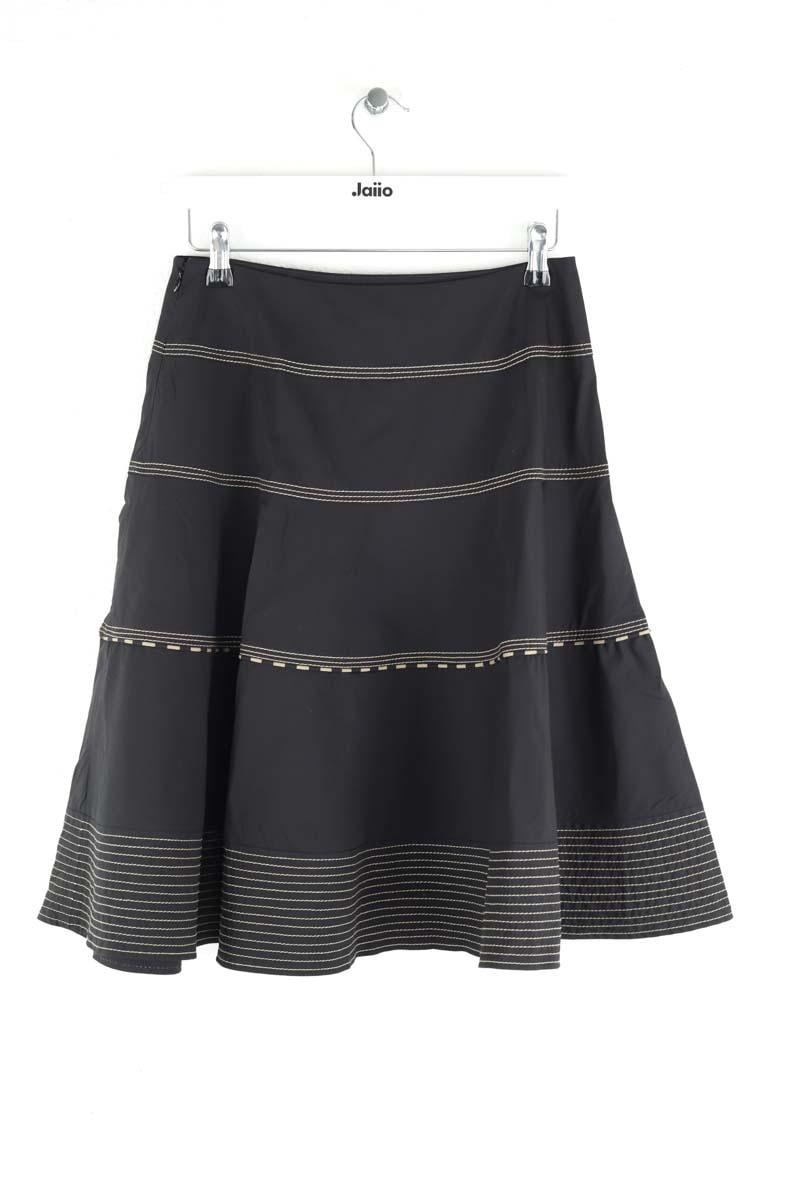 Cotton skirt PAULE KA - Seconde main Black
