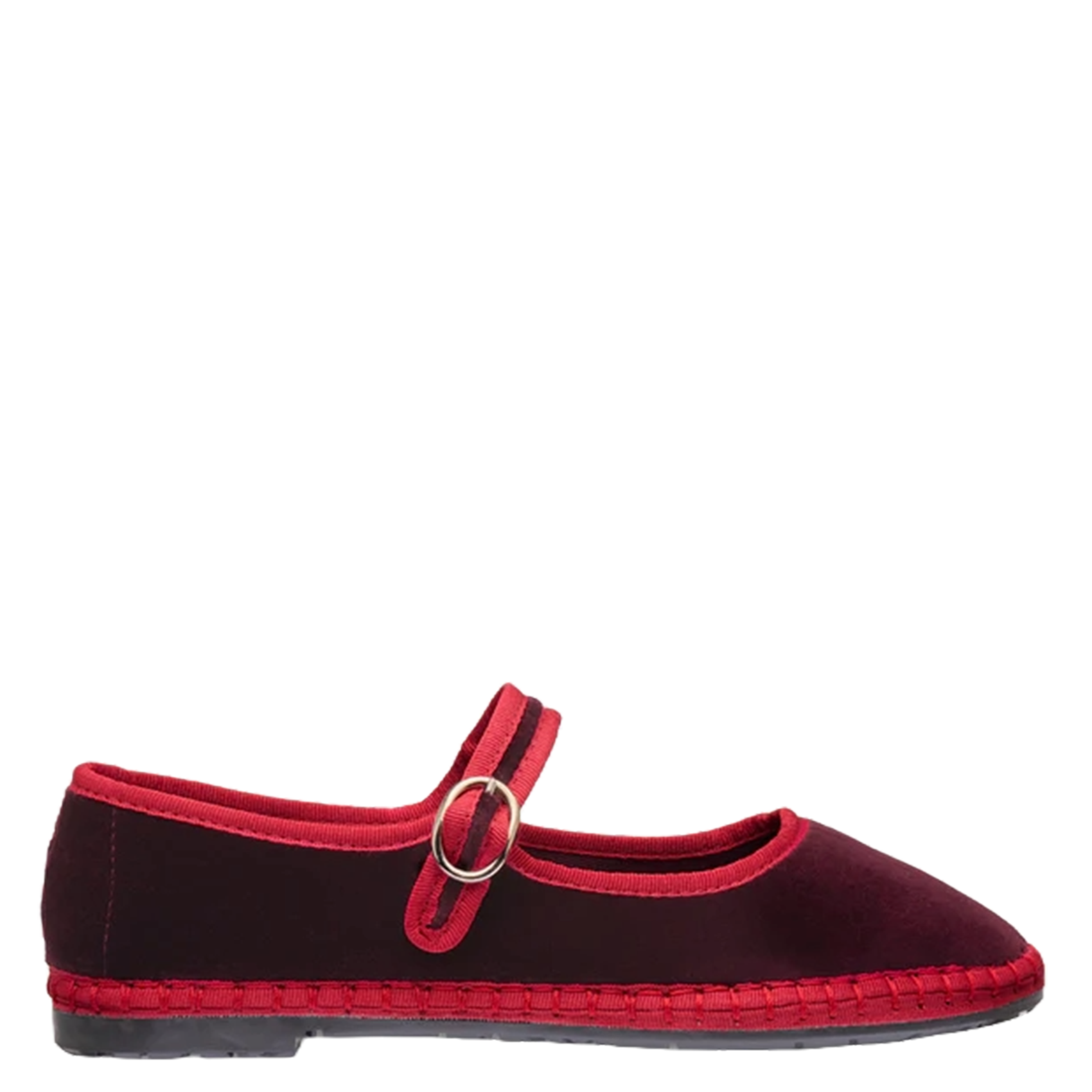 Ballerina's van katoenen fluweel FLABELUS