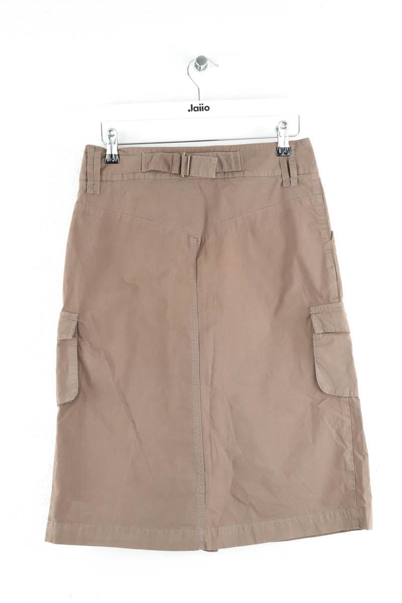 Cotton mini skirt KENZO - SECONDE MAIN Brown