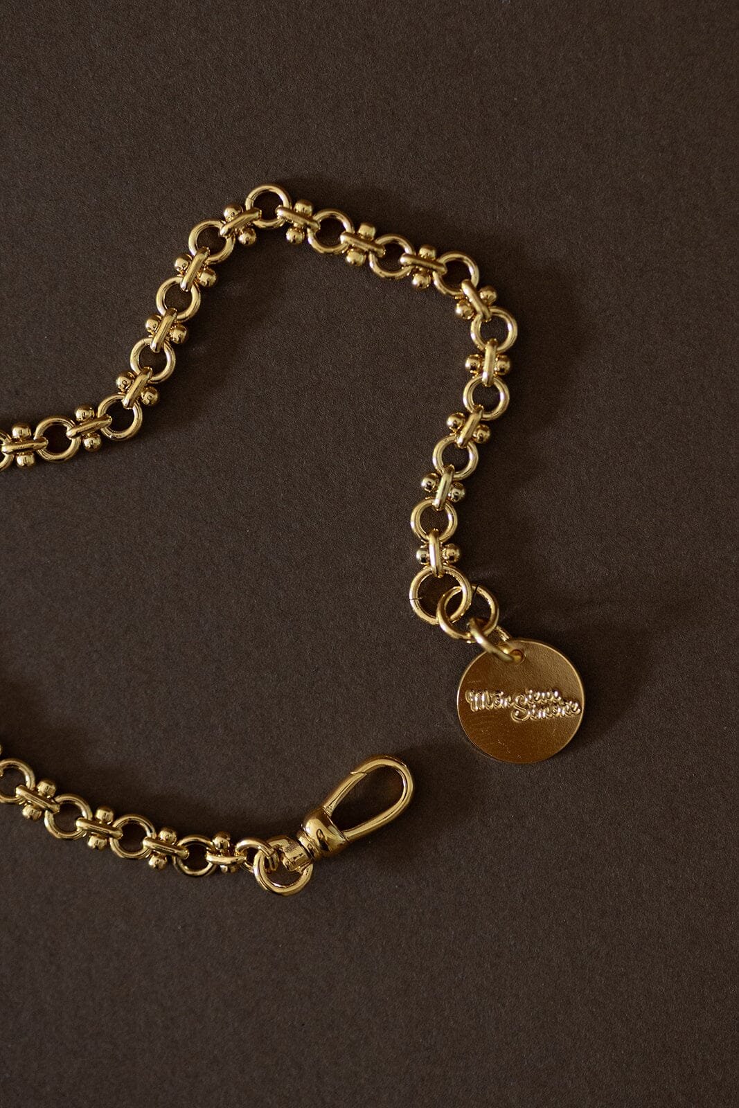 Silver-plated bracelet MONSIEUR SIMONE Golden