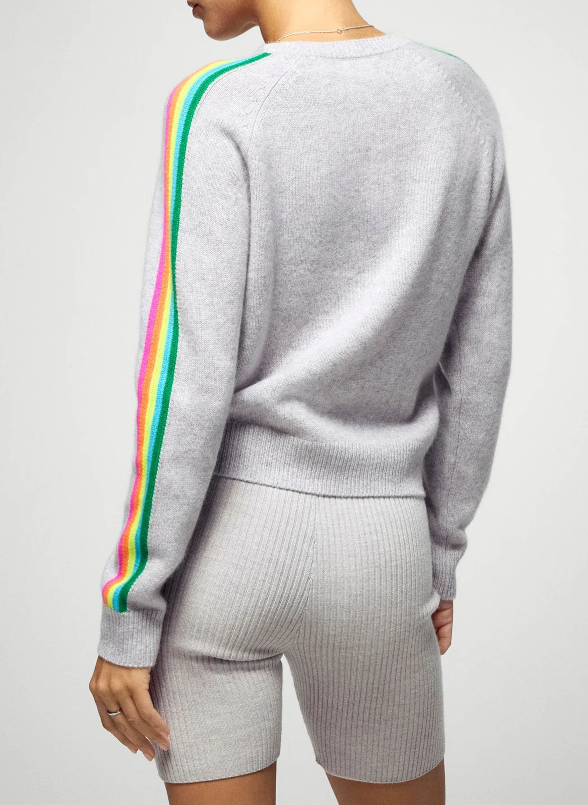 Oversized round neck cashmere sweater FROM FUTURE Grey