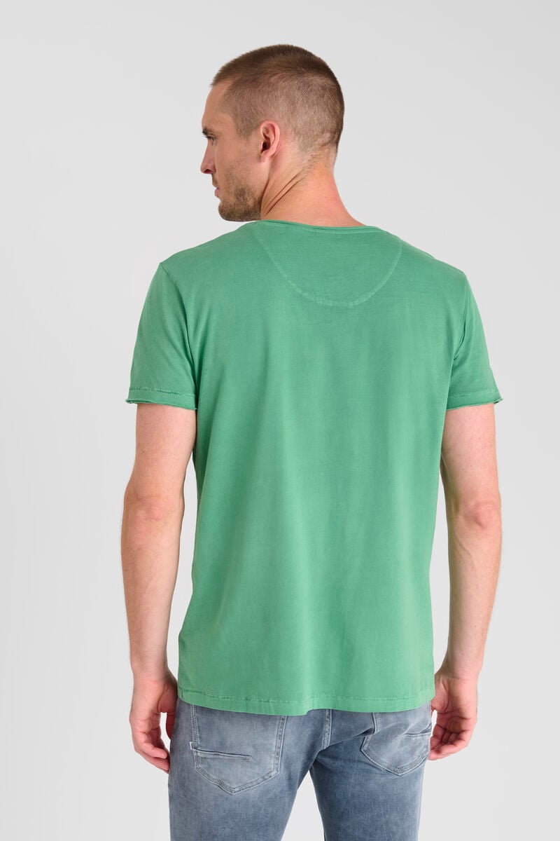 Tommy Badge T-shirt LE TEMPS DES CERISES Green