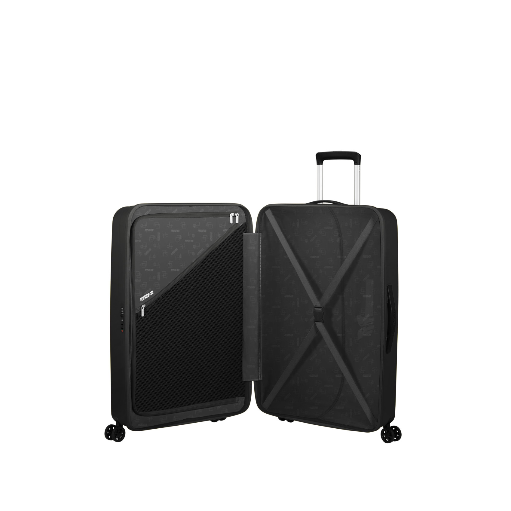 Rejoy 4-wheel suitcase size L AMERICAN TOURISTER Black