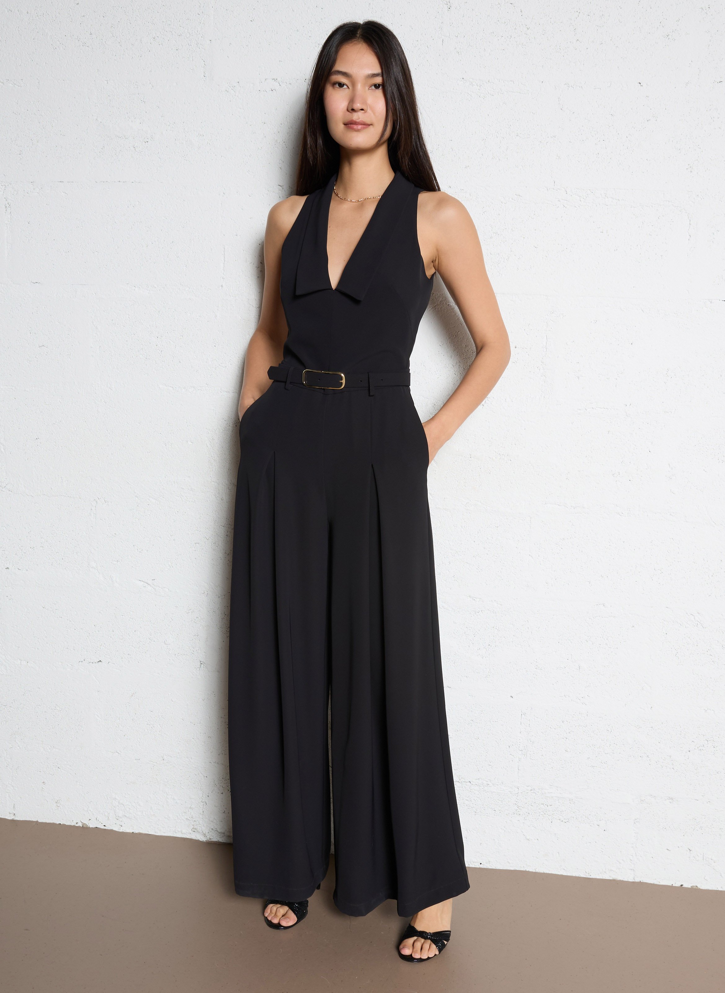 Combinaison palazzo IMPERIAL Noir