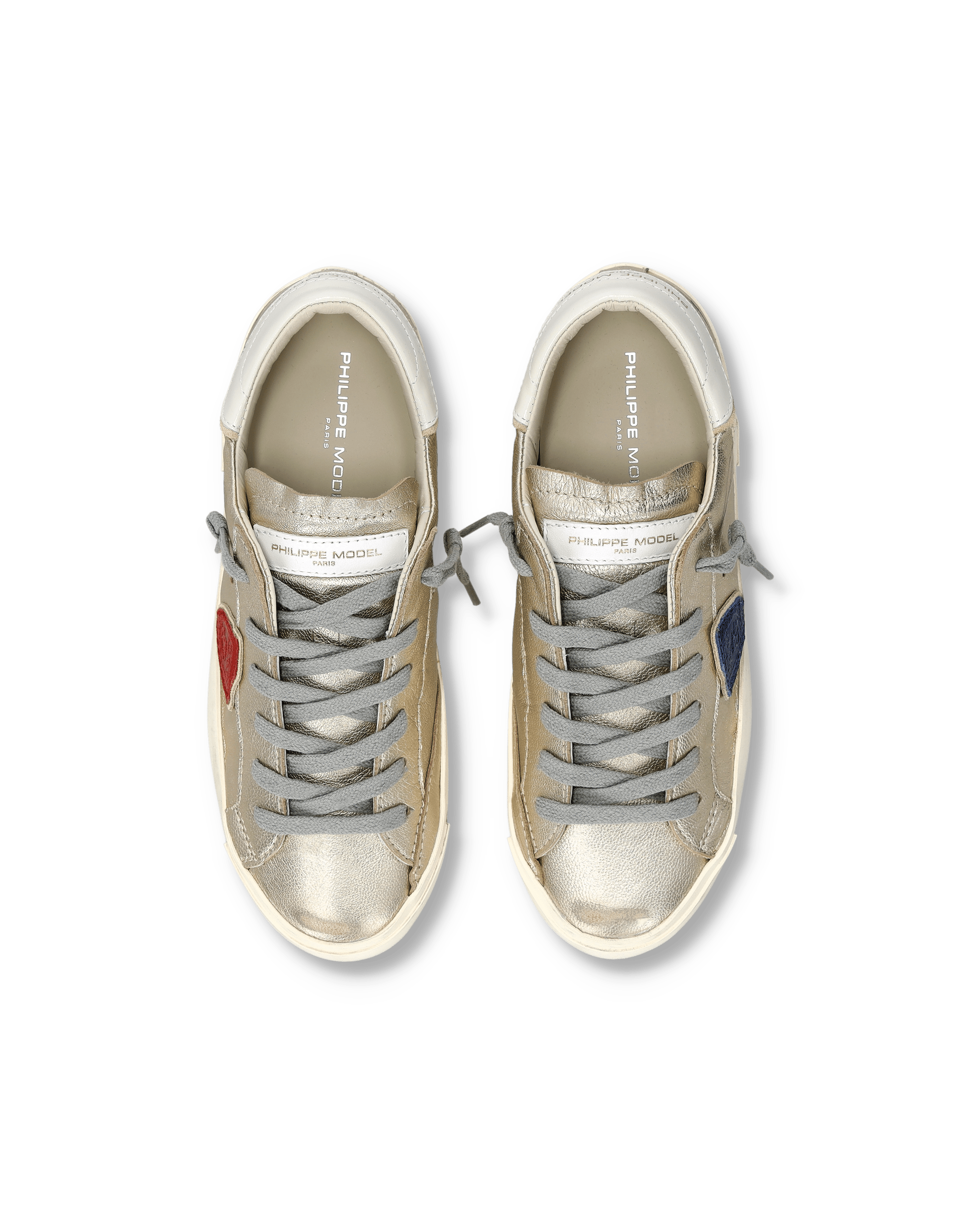 Tennis sneakers. PHILIPPE MODEL Golden