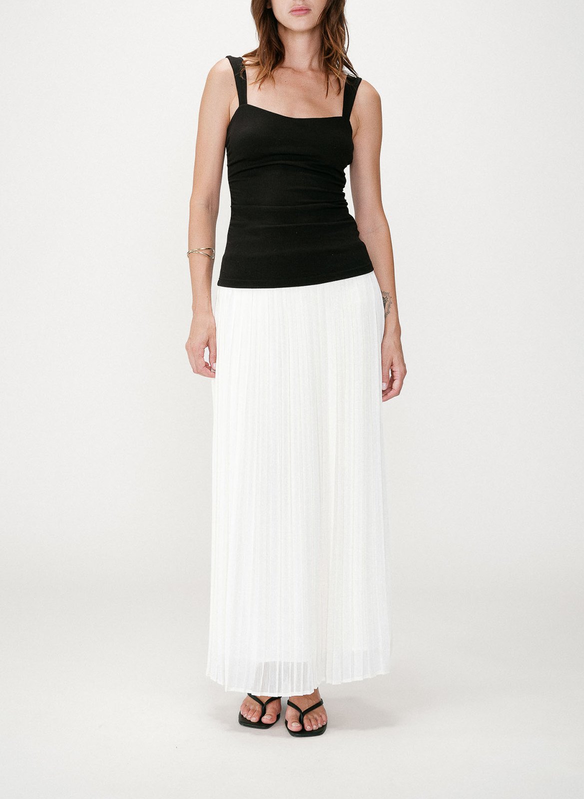 Herz-Ausschnitt Tanktop GRACE ET MILA Schwarz